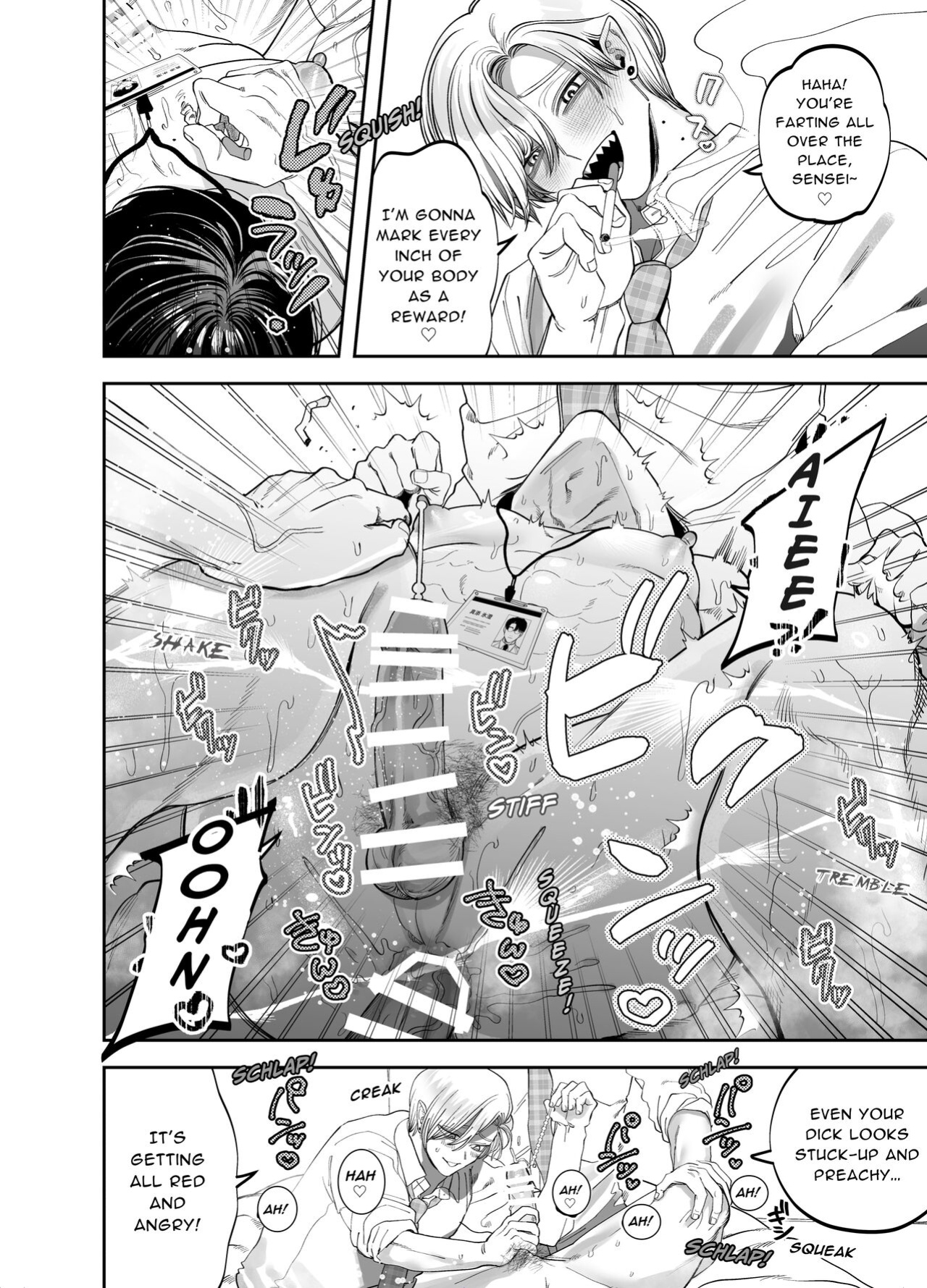 [KANIPANKO (Kanipan Mushamusha)] Teach us, Mazo-Sensei! ~Ravished and Corrupted by the Delinquent Sadist Brothers I Teach~