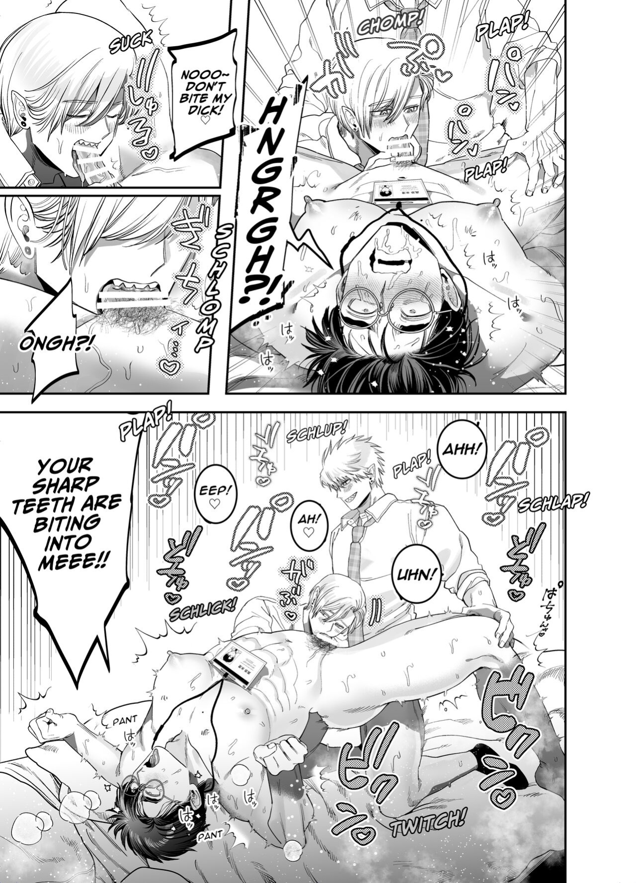 [KANIPANKO (Kanipan Mushamusha)] Teach us, Mazo-Sensei! ~Ravished and Corrupted by the Delinquent Sadist Brothers I Teach~