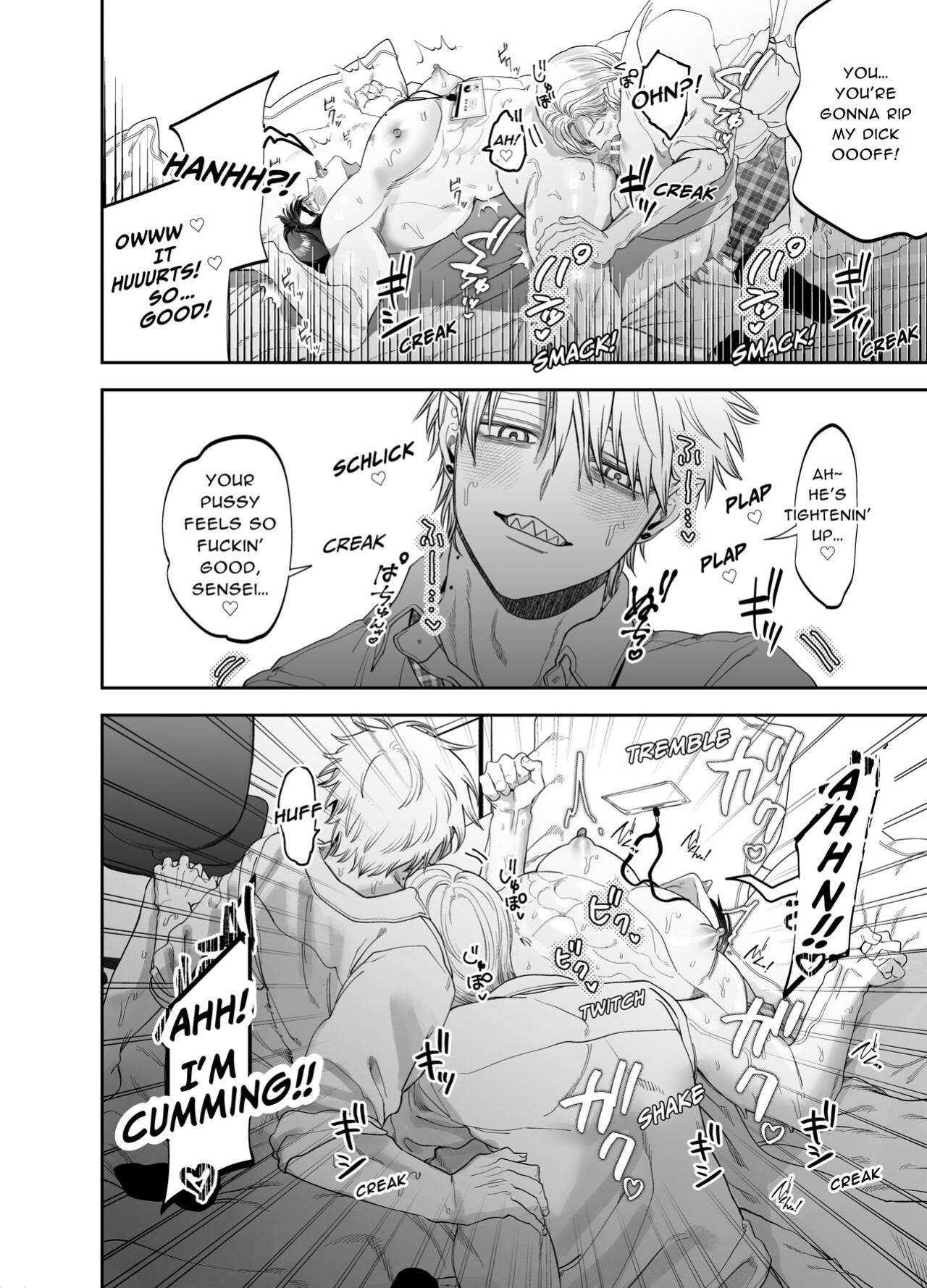 [KANIPANKO (Kanipan Mushamusha)] Teach us, Mazo-Sensei! ~Ravished and Corrupted by the Delinquent Sadist Brothers I Teach~