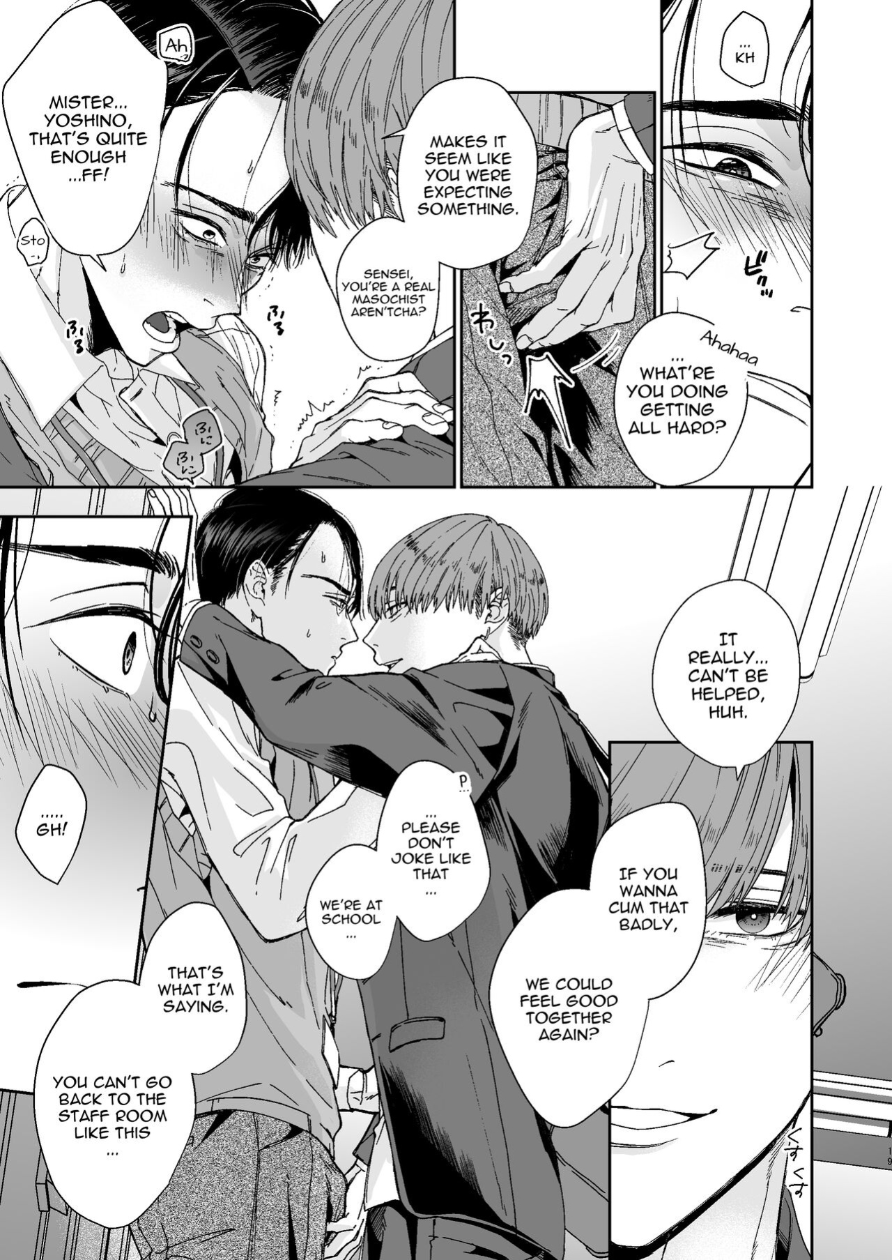 [Kamaboko Teishoku (Kyomu-chan)] No way a Playboy Teacher like me could get Sexually Disciplined and Femcorrupted by my Student!