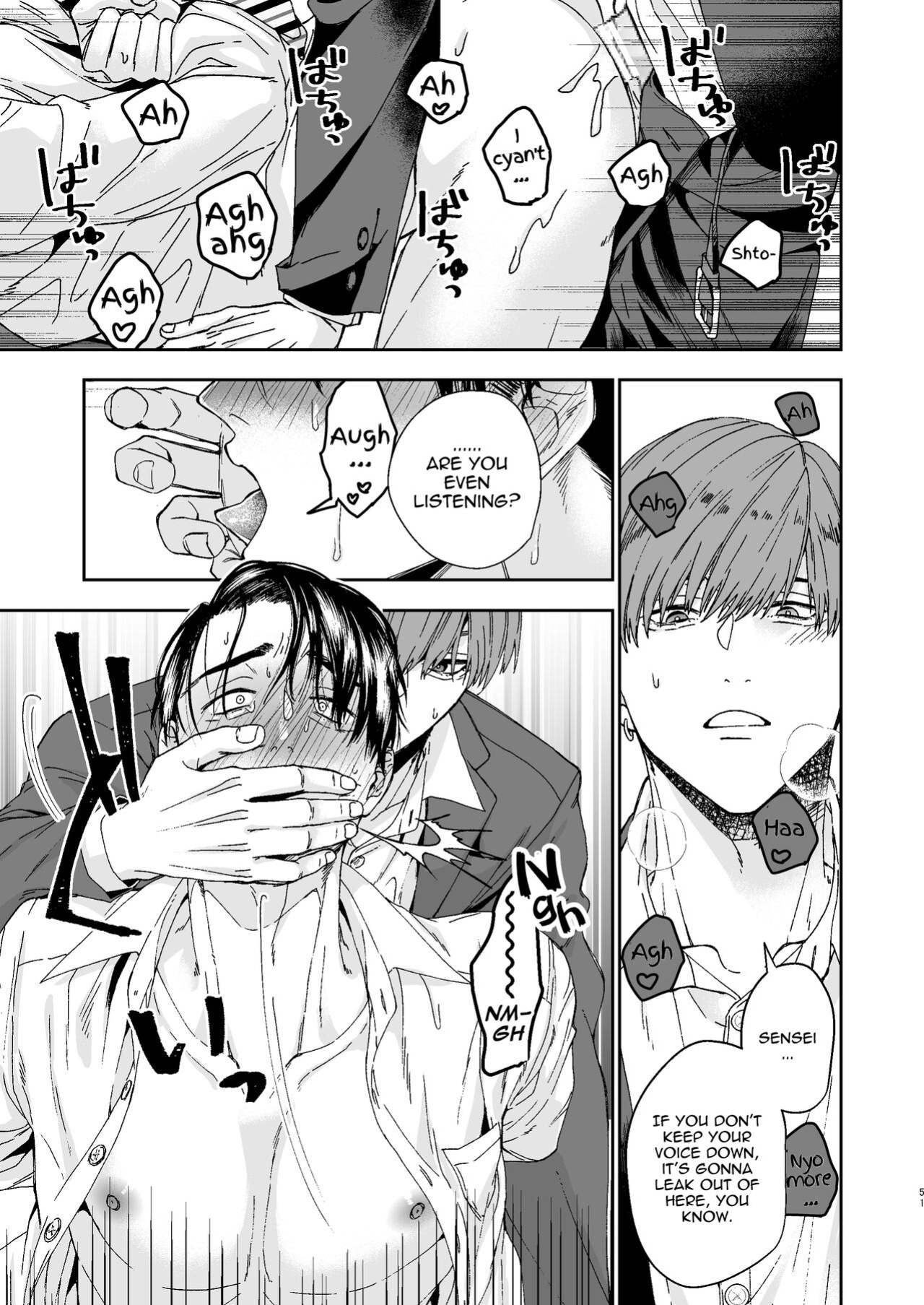 [Kamaboko Teishoku (Kyomu-chan)] No way a Playboy Teacher like me could get Sexually Disciplined and Femcorrupted by my Student!