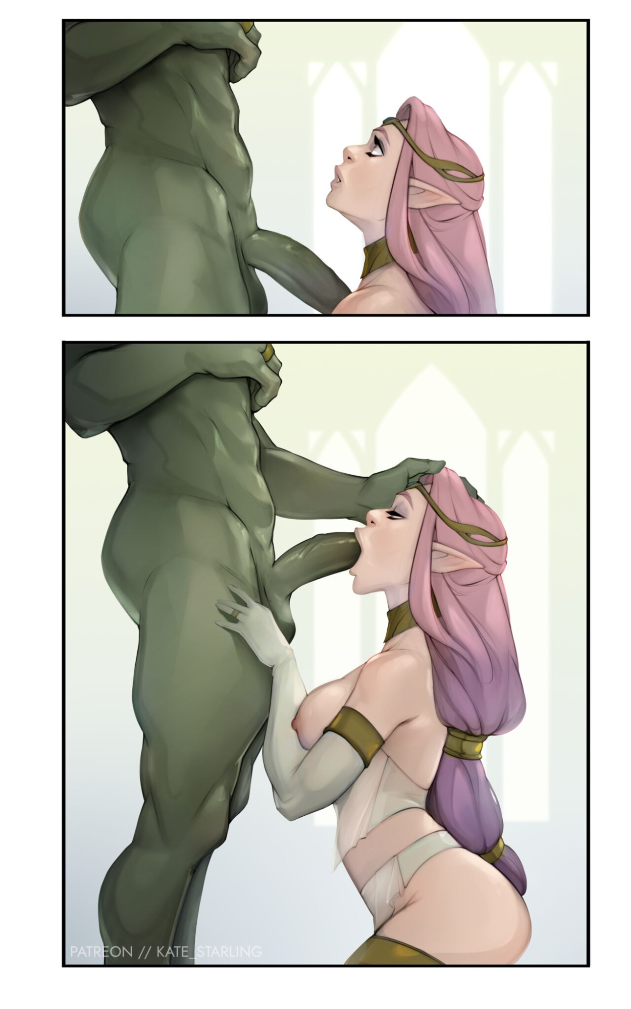 [Kate Starling] Elven Queen + Orc