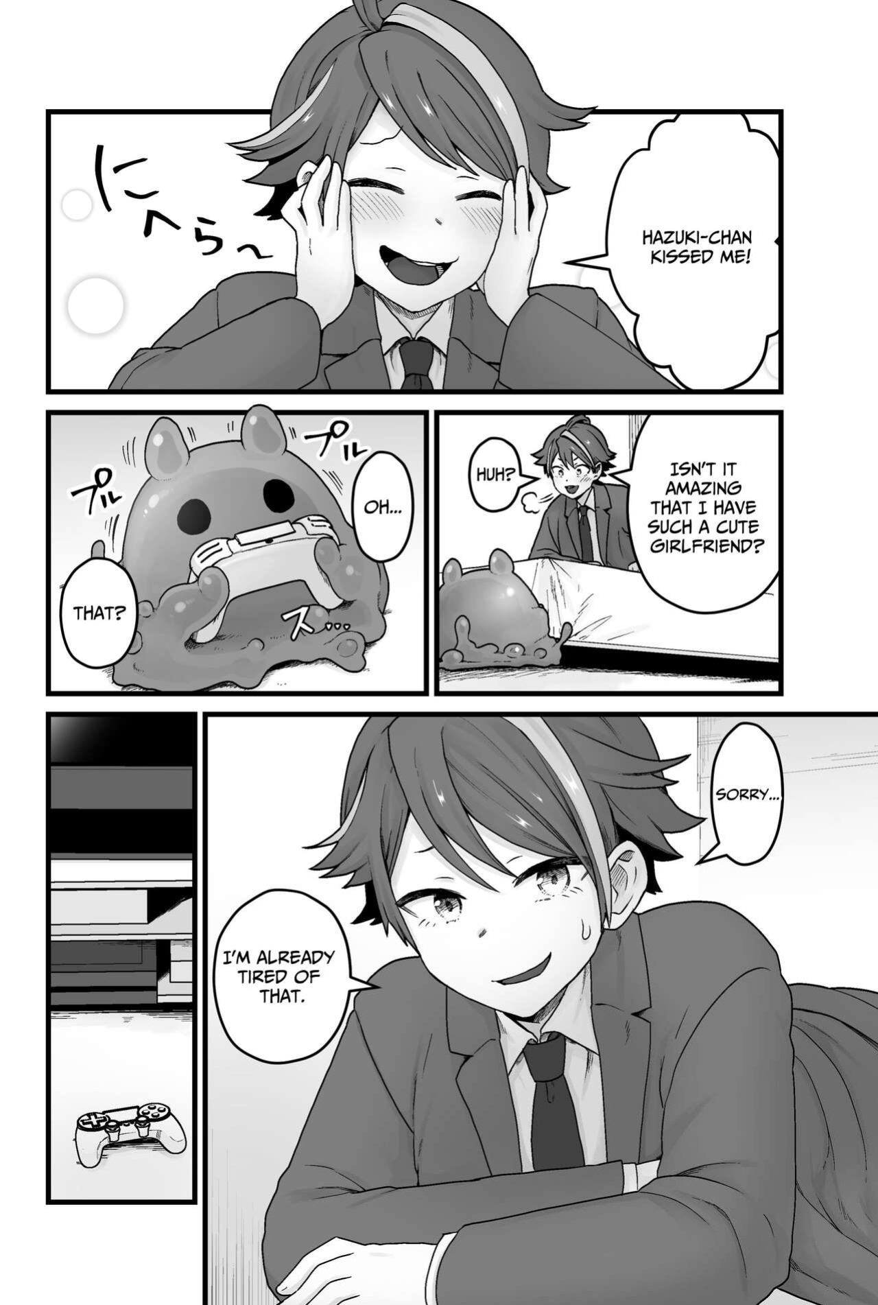 [kitsunekopandanuki (pandanuki)] Warui Slime Janai yo? | I'm Not A Bad Slime, Okay? [Sakurei]