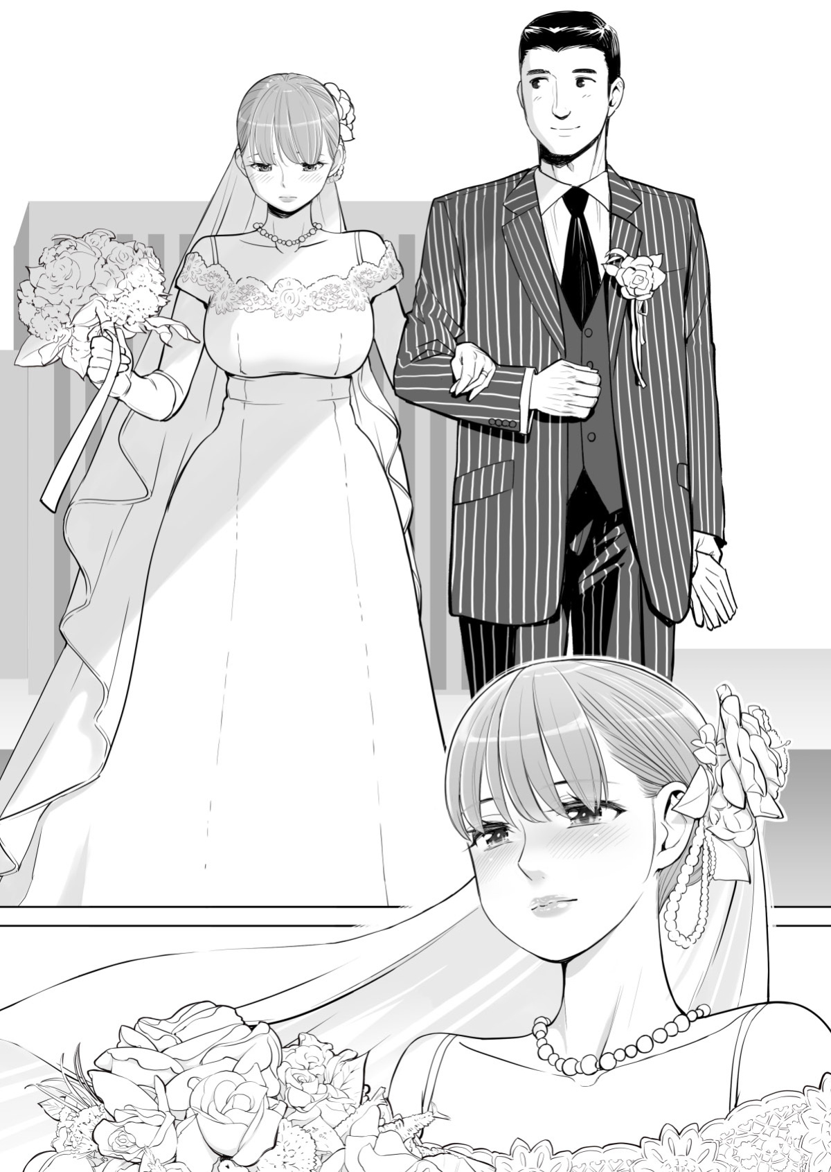[HGT Labo (Tsusauto)] Akaneiro ni Somaru Wakazuma ~Byoushitsu de Boku no Tsuma ga Netorareta~ (Zenpen) [desudesu]