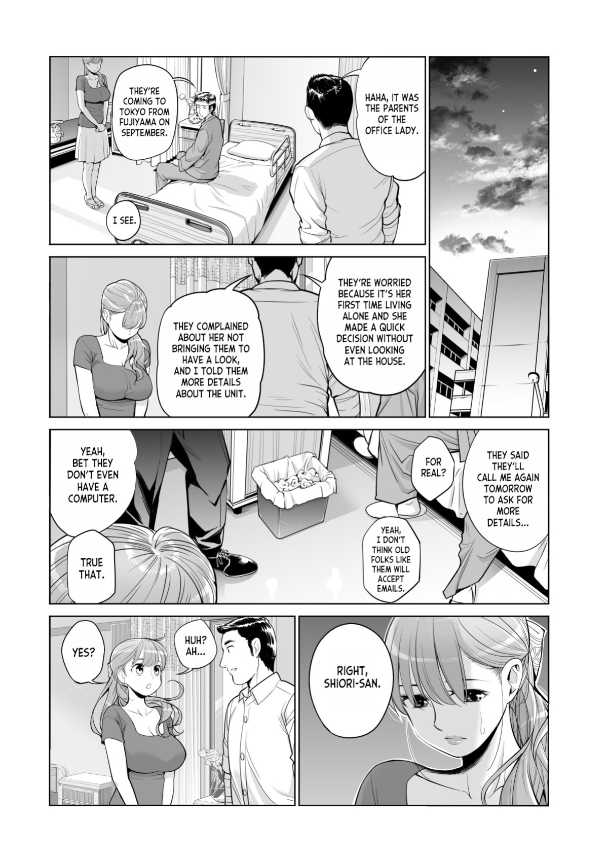 [HGT Labo (Tsusauto)] Akaneiro ni Somaru Wakazuma ~Byoushitsu de Boku no Tsuma ga Netorareta~ (Zenpen) [desudesu]