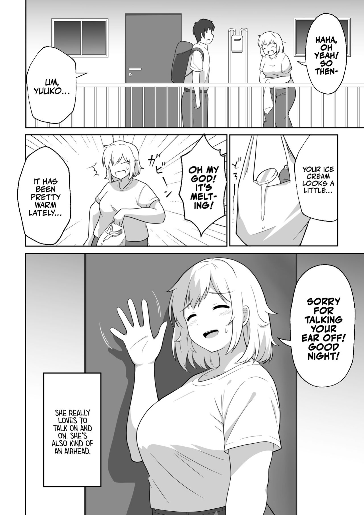 [Ampullaria] Apart no Otonari-san ga Yarasete Kureru Hanashi My Nextdoor Neighbor Let Me Fuck Her [A Cool Person]