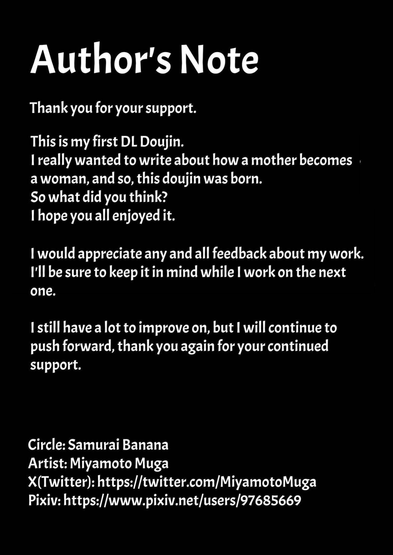 [Samurai Banana (Miyamoto Muga)] Haha Banare - They cuckold my mother. | Mom's Separation [Satanel]