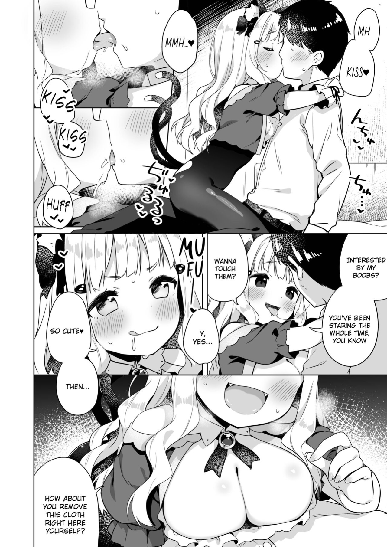 [Mukuton Kyouju to Soratobu Potato. (Muku)] Hirotta Madousho de Chinmai Nekomimi-chan to Ecchi Dekiru Hon