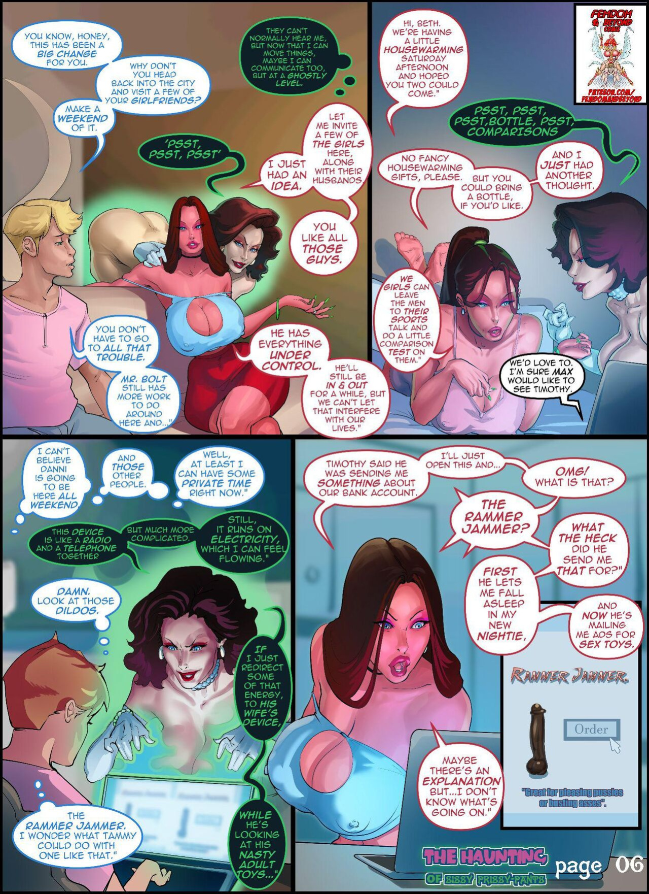 [Femdomandbeyond (Rekks)] The Haunting of Prissy Sissy Pants