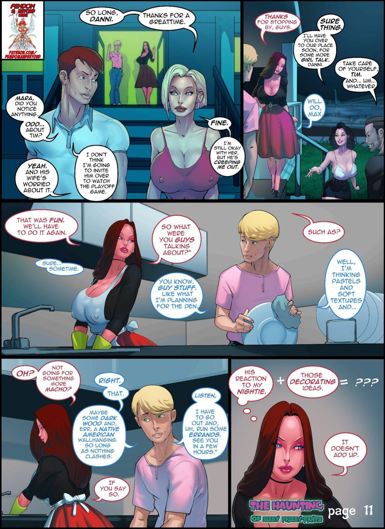 [Femdomandbeyond (Rekks)] The Haunting of Prissy Sissy Pants