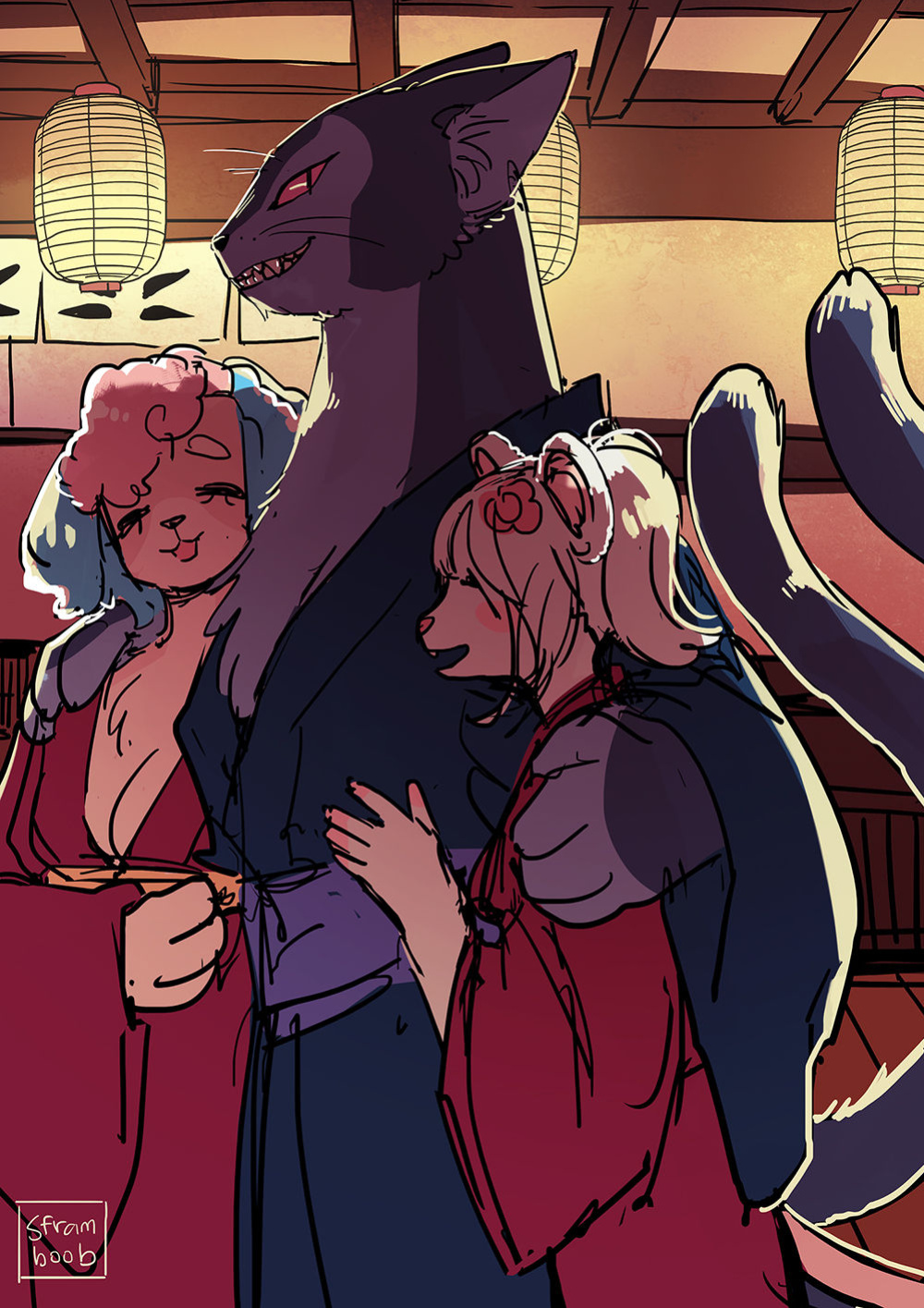 (sframboob) Spirit Bathhouse (no fanart)