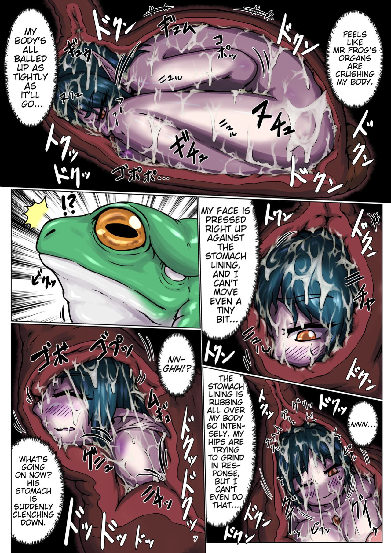 [Toufuya (kaname)] Vore Story ~Becoming Frog Food~