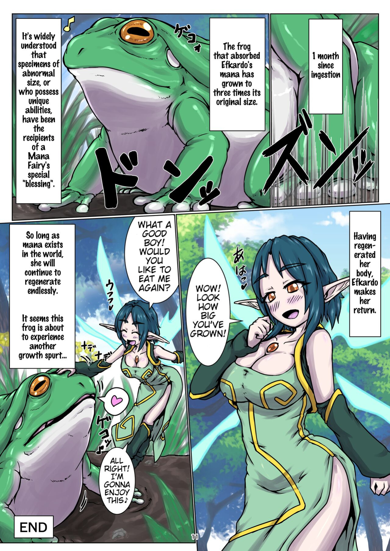 [Toufuya (kaname)] Vore Story ~Becoming Frog Food~