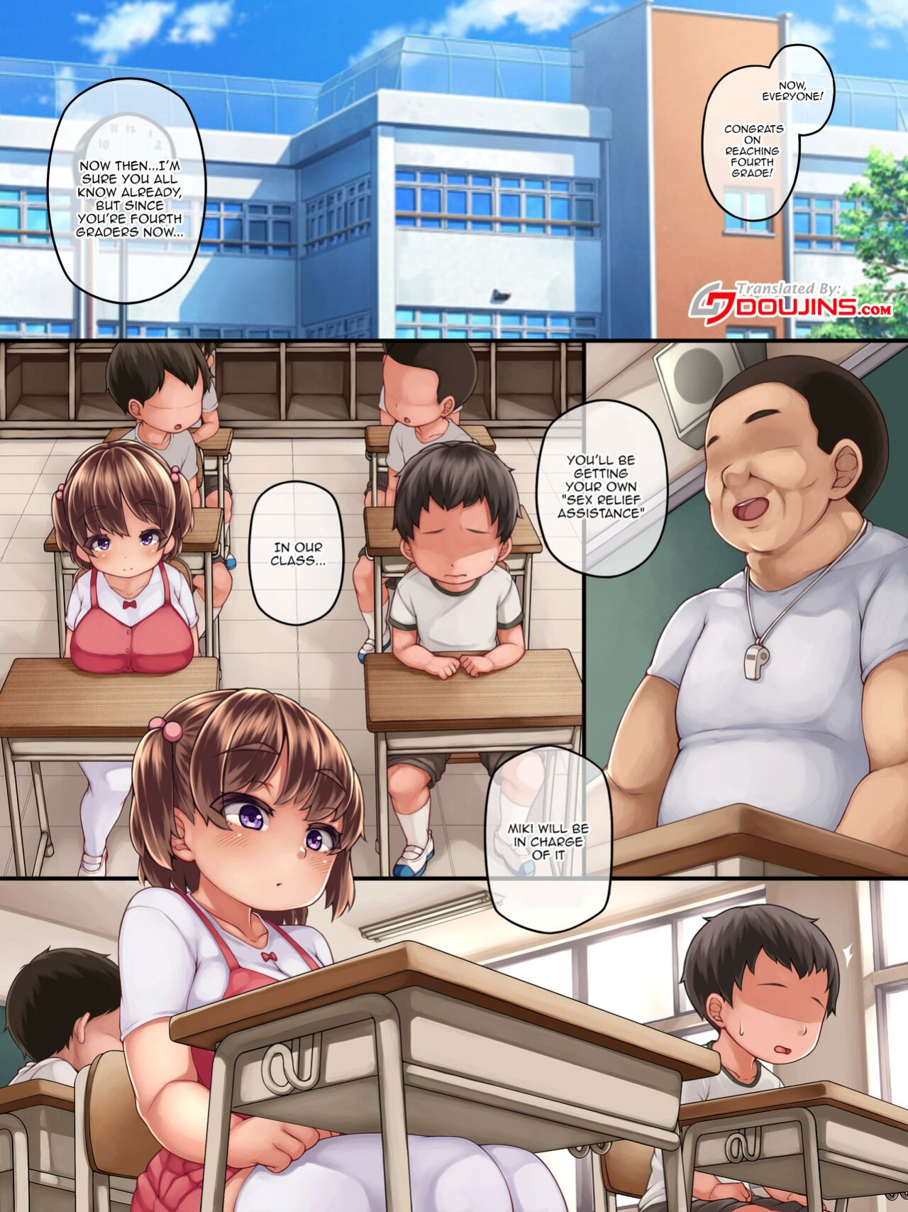 [Matsunoda You] Daisuki datta Osananajimi ga Minna no Seishori Gakari ni Naru Hanashi Story About How My Beloved Childhood Friend Became The Public Cum Dumpster [DL Decensored]