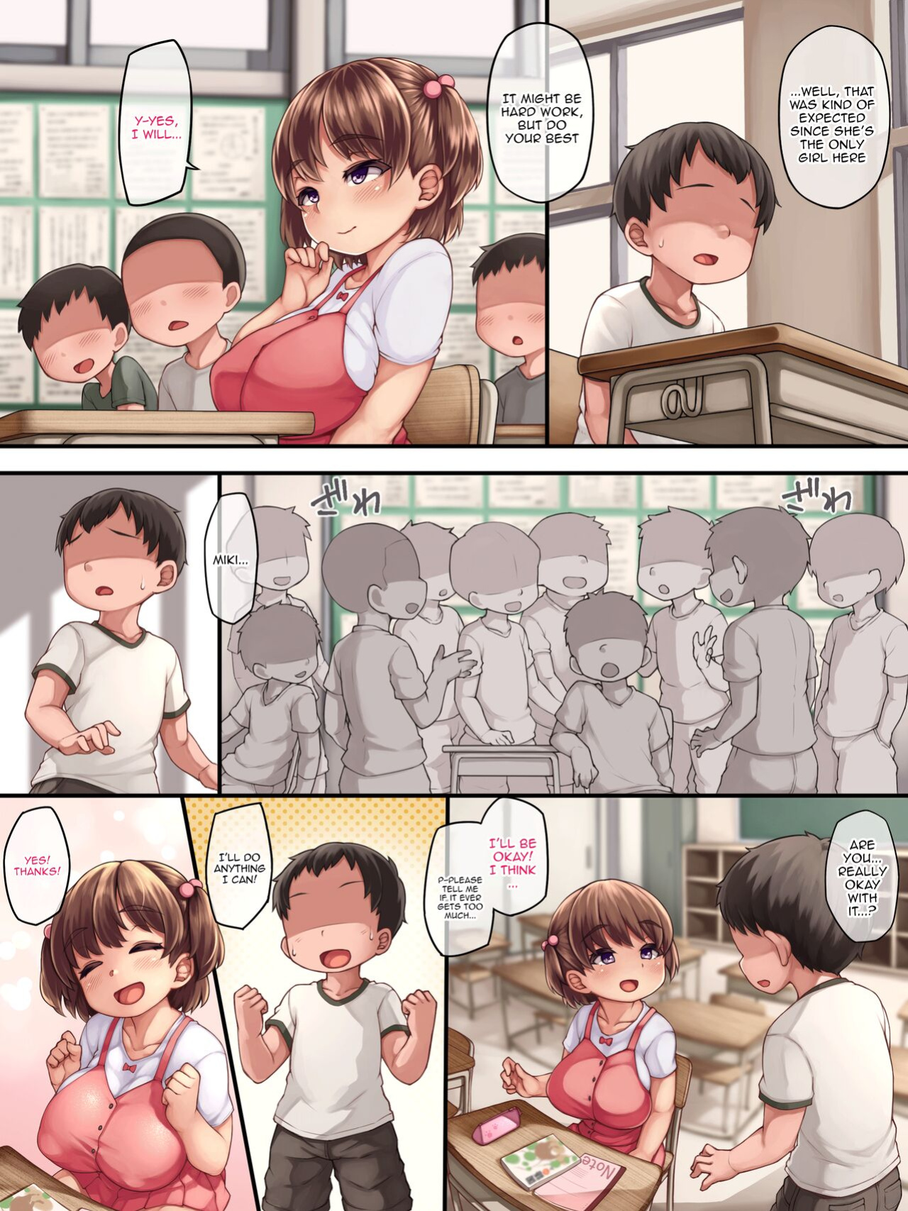 [Matsunoda You] Daisuki datta Osananajimi ga Minna no Seishori Gakari ni Naru Hanashi Story About How My Beloved Childhood Friend Became The Public Cum Dumpster [DL Decensored]