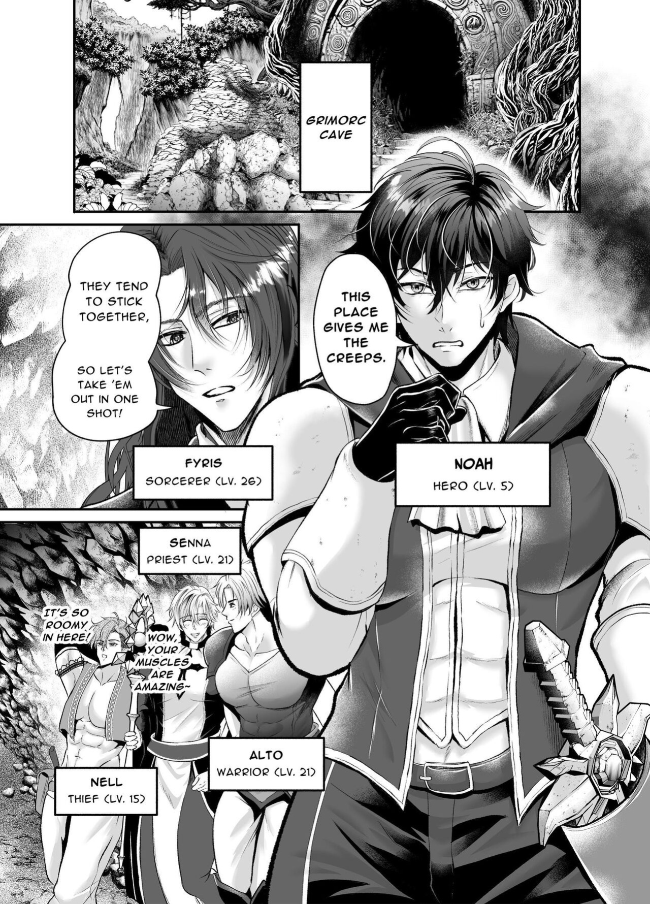 [Nishi no Kiosk (Souichi Keishi)] Ravished and Corrupted by Monsters in a Magic Love Spring ~Hero's Defeat~