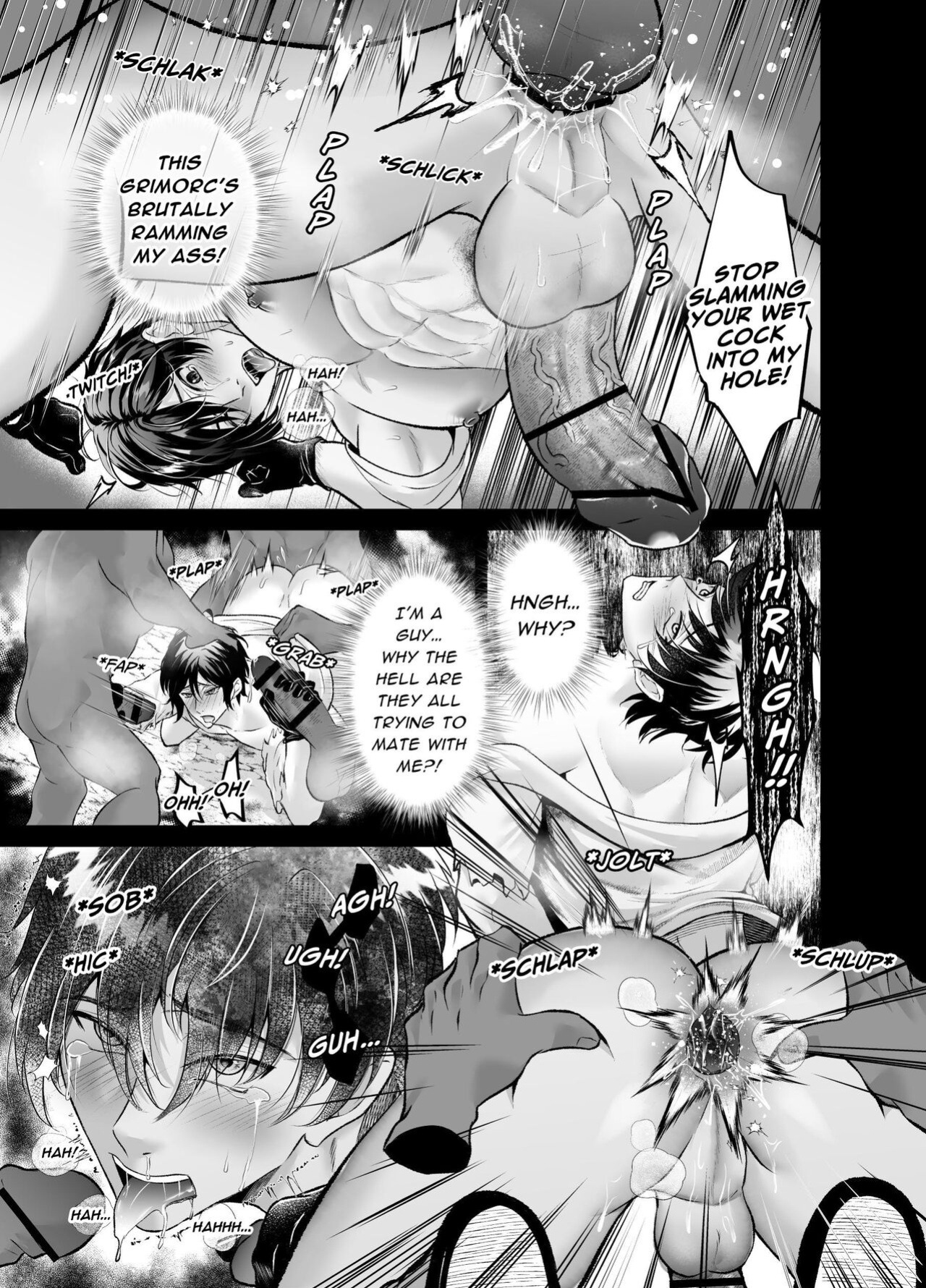[Nishi no Kiosk (Souichi Keishi)] Ravished and Corrupted by Monsters in a Magic Love Spring ~Hero's Defeat~
