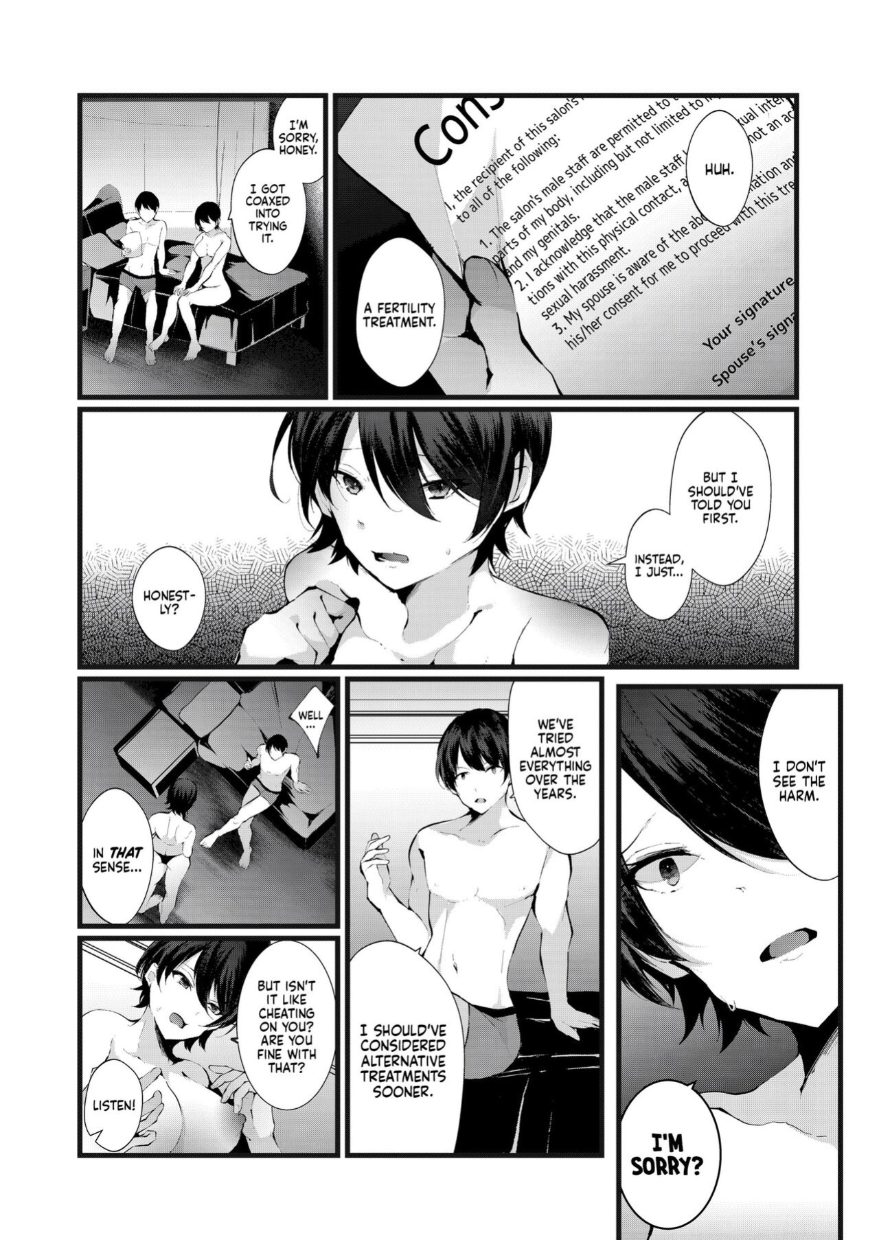 [FZ_ (Fujisaki Fujiko)] Kakkou no Rakuin ~Ninkatsu Kyonyuu Hitozuma ga Biyaku Jirashi Massage ni Kokomo mo Karada mo Ochiru made~ _ The Mark of the Cuckoo