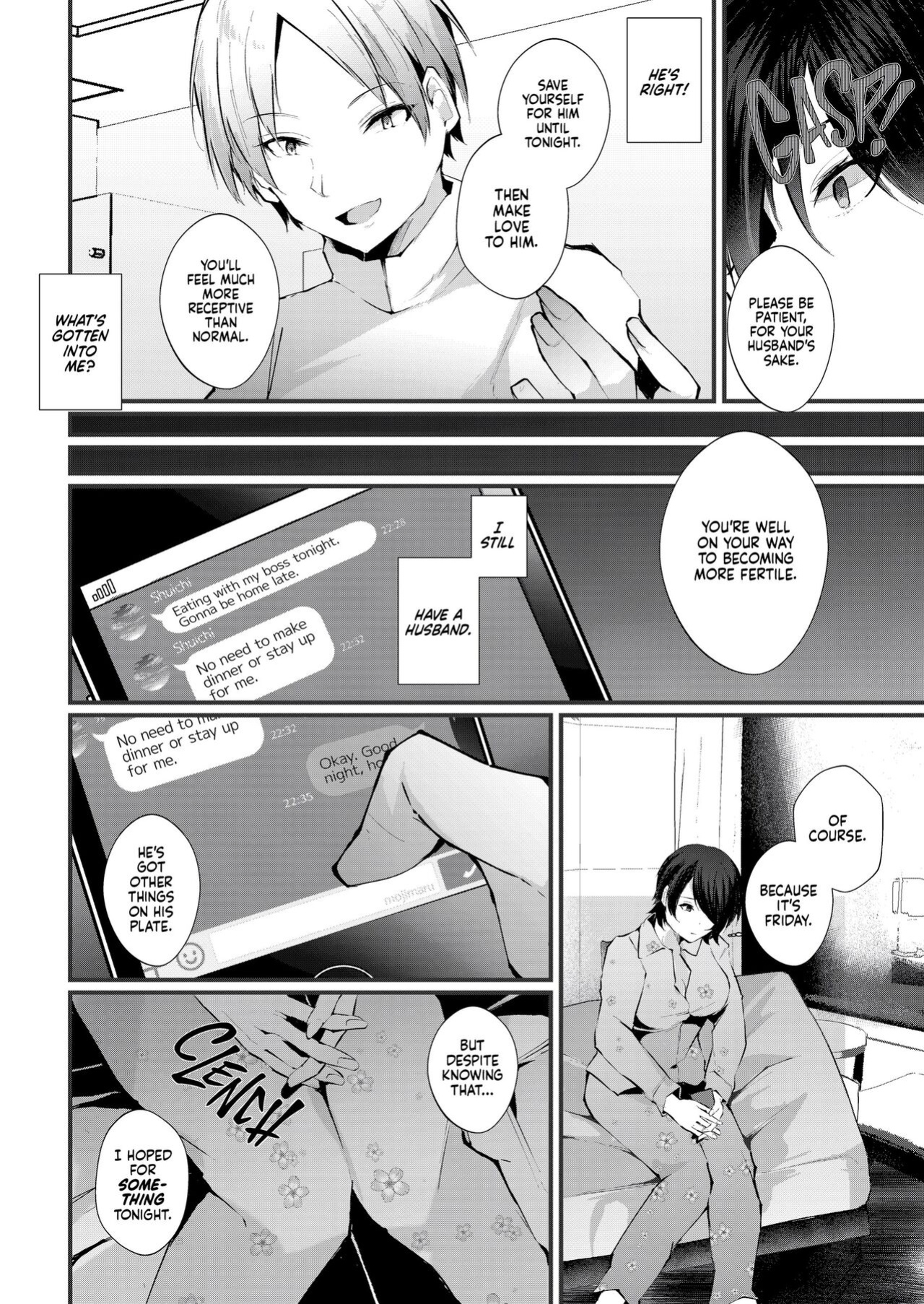 [FZ_ (Fujisaki Fujiko)] Kakkou no Rakuin ~Ninkatsu Kyonyuu Hitozuma ga Biyaku Jirashi Massage ni Kokomo mo Karada mo Ochiru made~ _ The Mark of the Cuckoo