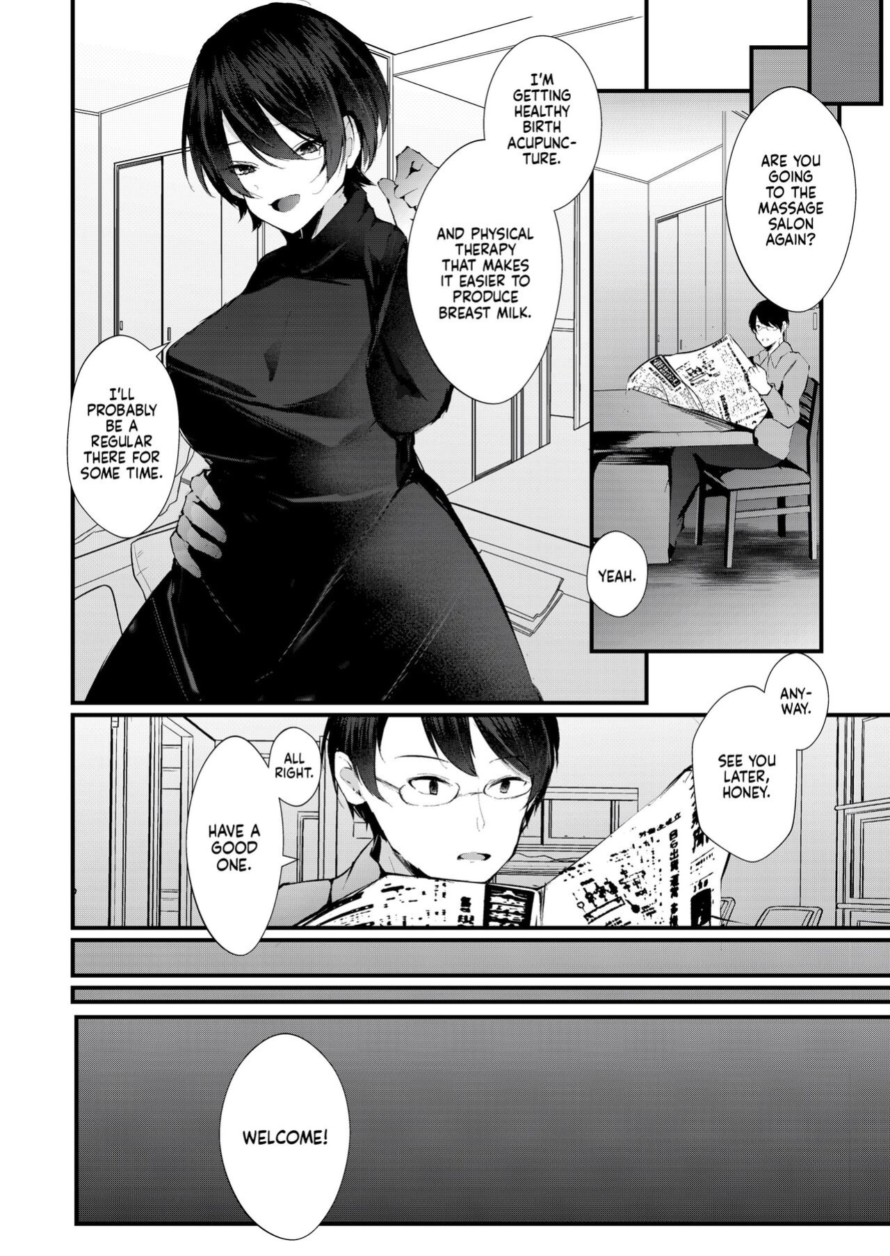 [FZ_ (Fujisaki Fujiko)] Kakkou no Rakuin ~Ninkatsu Kyonyuu Hitozuma ga Biyaku Jirashi Massage ni Kokomo mo Karada mo Ochiru made~ _ The Mark of the Cuckoo