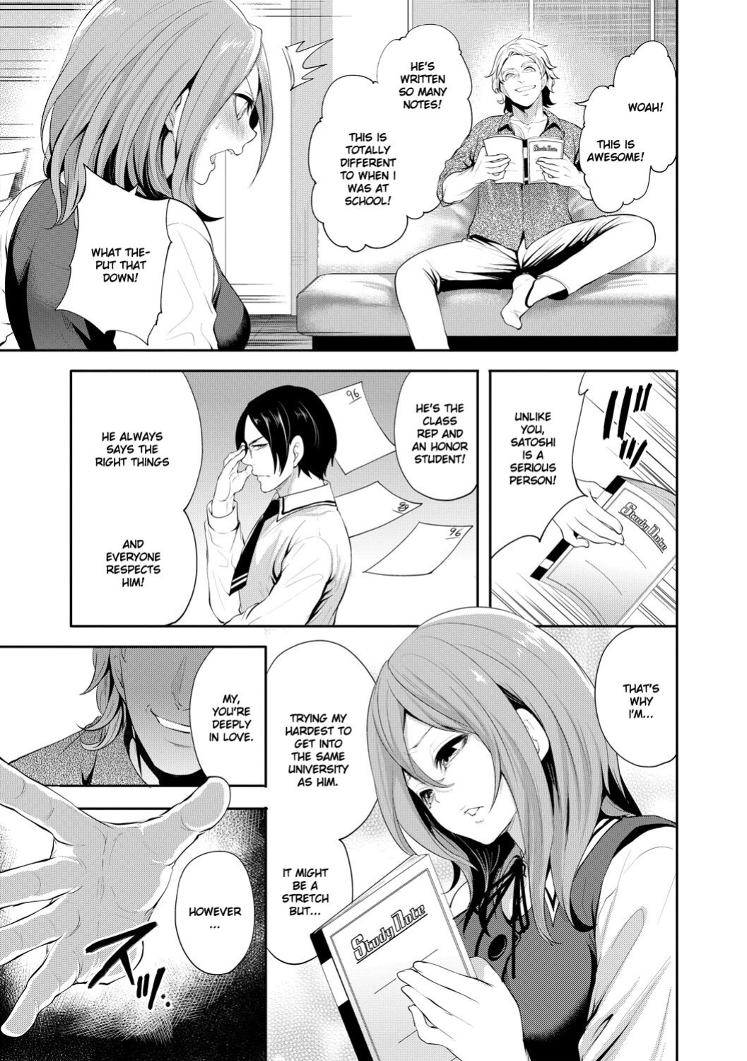 [Miyahara Ayumu] Kanojo ga Netorare Ochiru made - Until she is cuckold and falls [Ruru Scanlations]