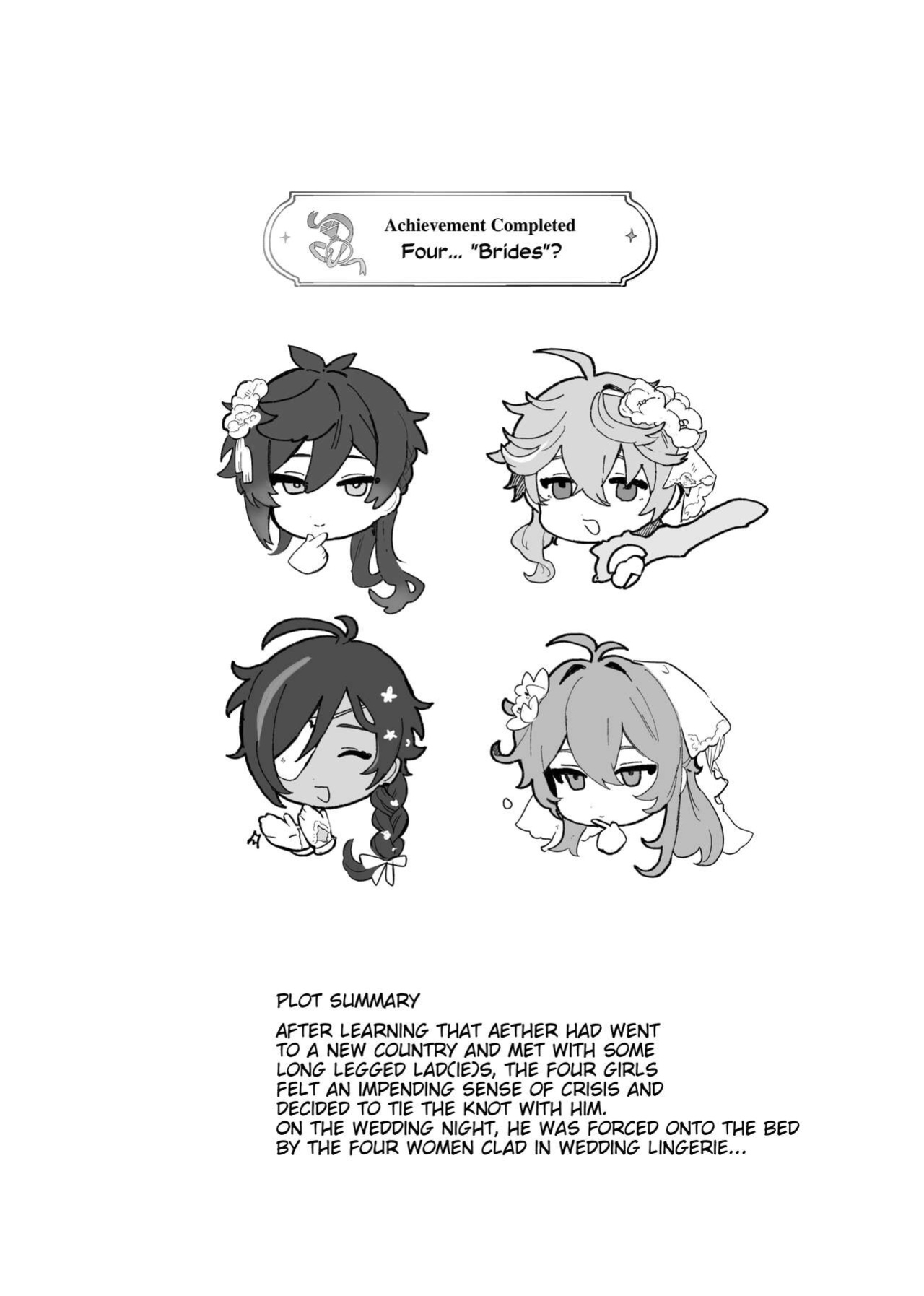 (TOKYO FES 2023) [Domestic Milk (Ogu)] Sora-kun ga Ashinaga Oneechan-tachi to Ichaicha Suru Hon | Aether flirts with the long legged ladies [Disappointing Translations]