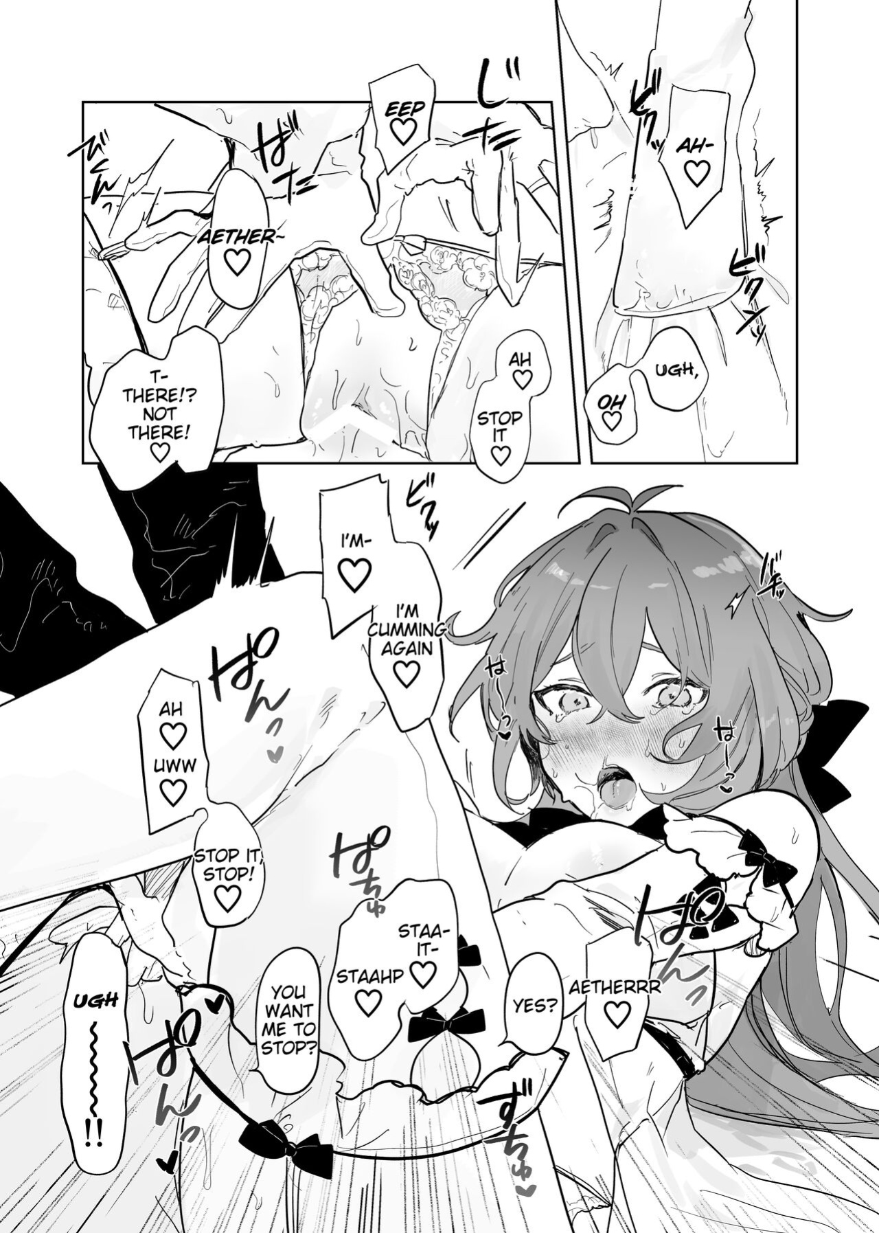 (TOKYO FES 2023) [Domestic Milk (Ogu)] Sora-kun ga Ashinaga Oneechan-tachi to Ichaicha Suru Hon | Aether flirts with the long legged ladies [Disappointing Translations]