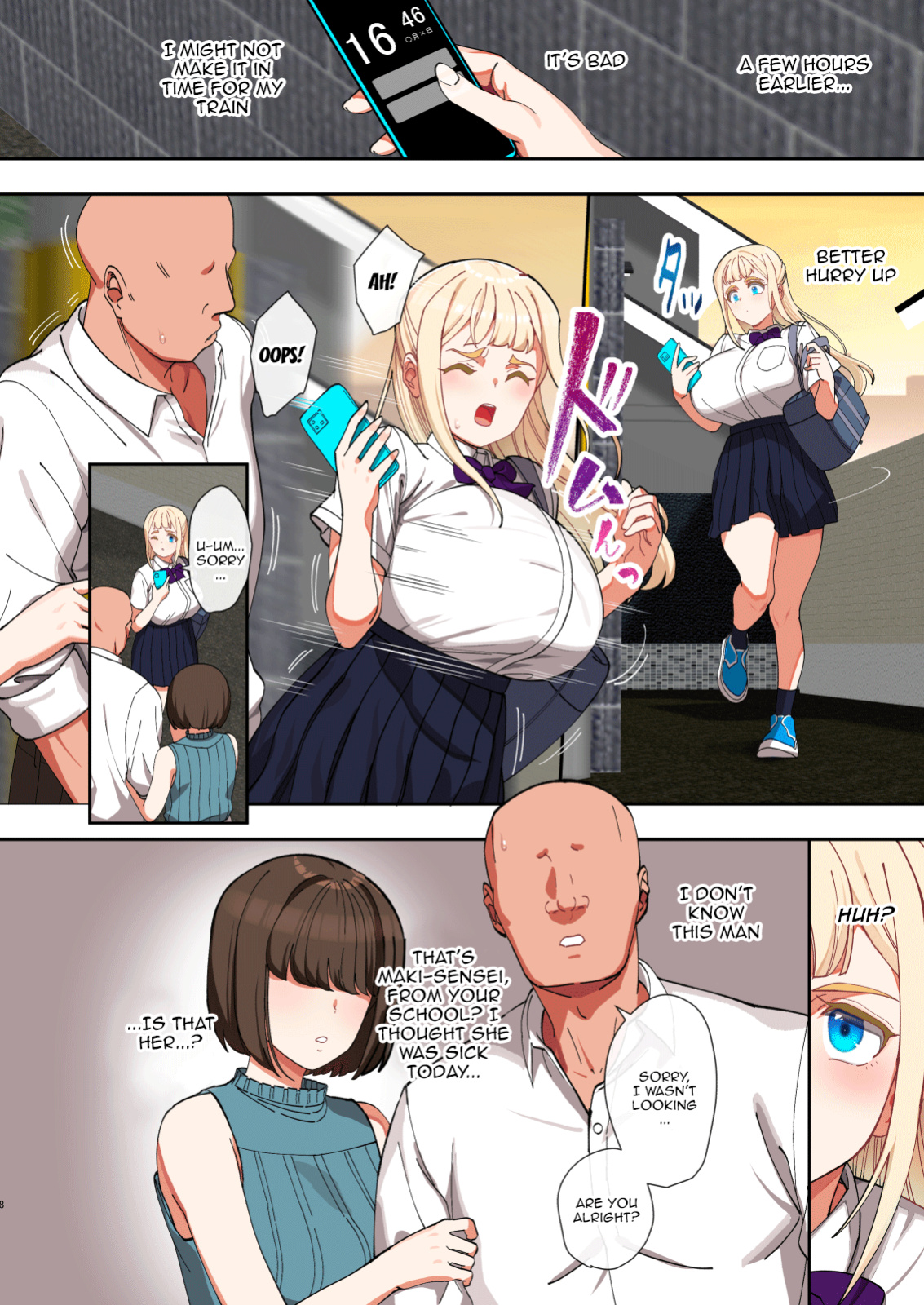 [Pettan Doujou (PettanP)] Saimin ochi kinpatsu bakunyuu seito kaichō wa zaamen ga daisuki /The Hypnotized Blonde Student Council President Loves Semen