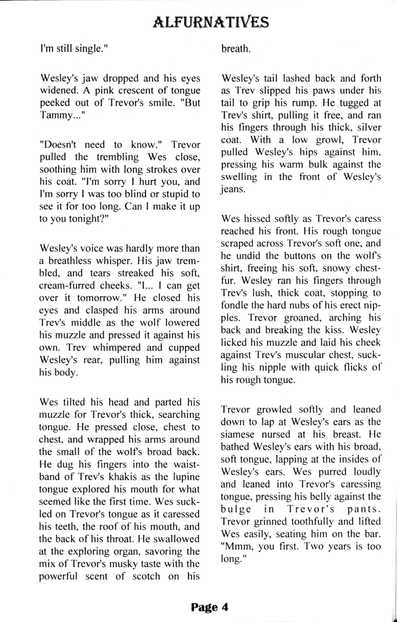 [SilverFox Publications (Various)] Alfurnatives: Volume 1 #7