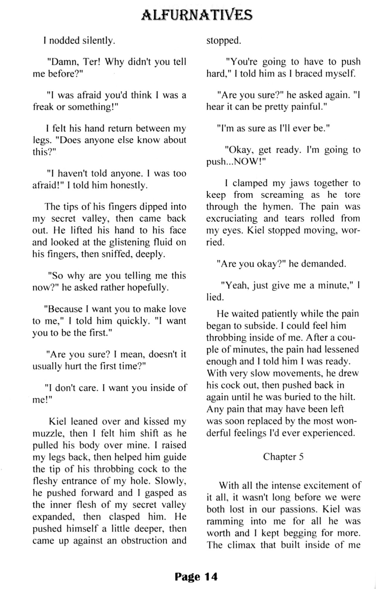 [SilverFox Publications (Various)] Alfurnatives: Volume 1 #7