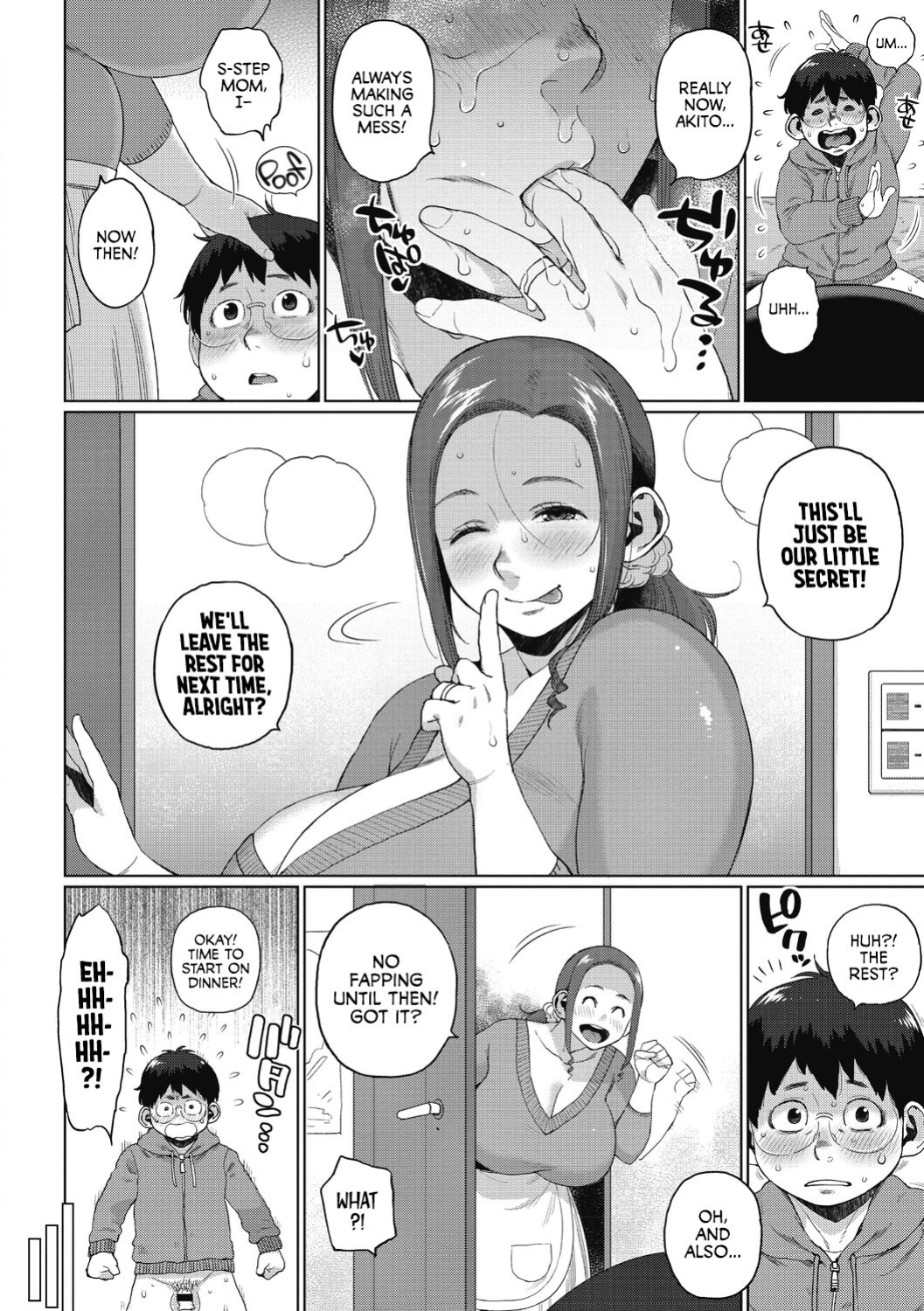 [Muronaga Chaashuu] Our Secret [Part 2] ~My Secret~ (Kaa-san no Umoretai Karada) [full tummy]