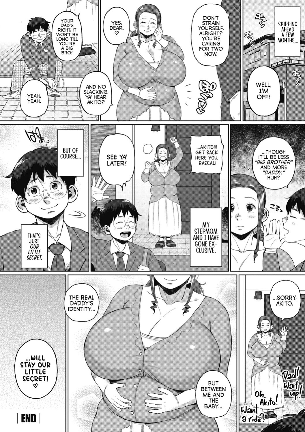 [Muronaga Chaashuu] Our Secret [Part 4] ~Our Secret~ (Kaa-san no Umoretai Karada) [full tummy]