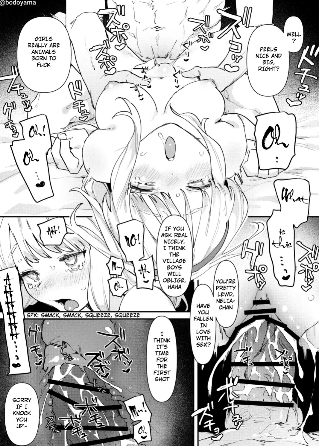 [Bodoyama] A Country Girl Gets Impregnated by a Bastard Noble