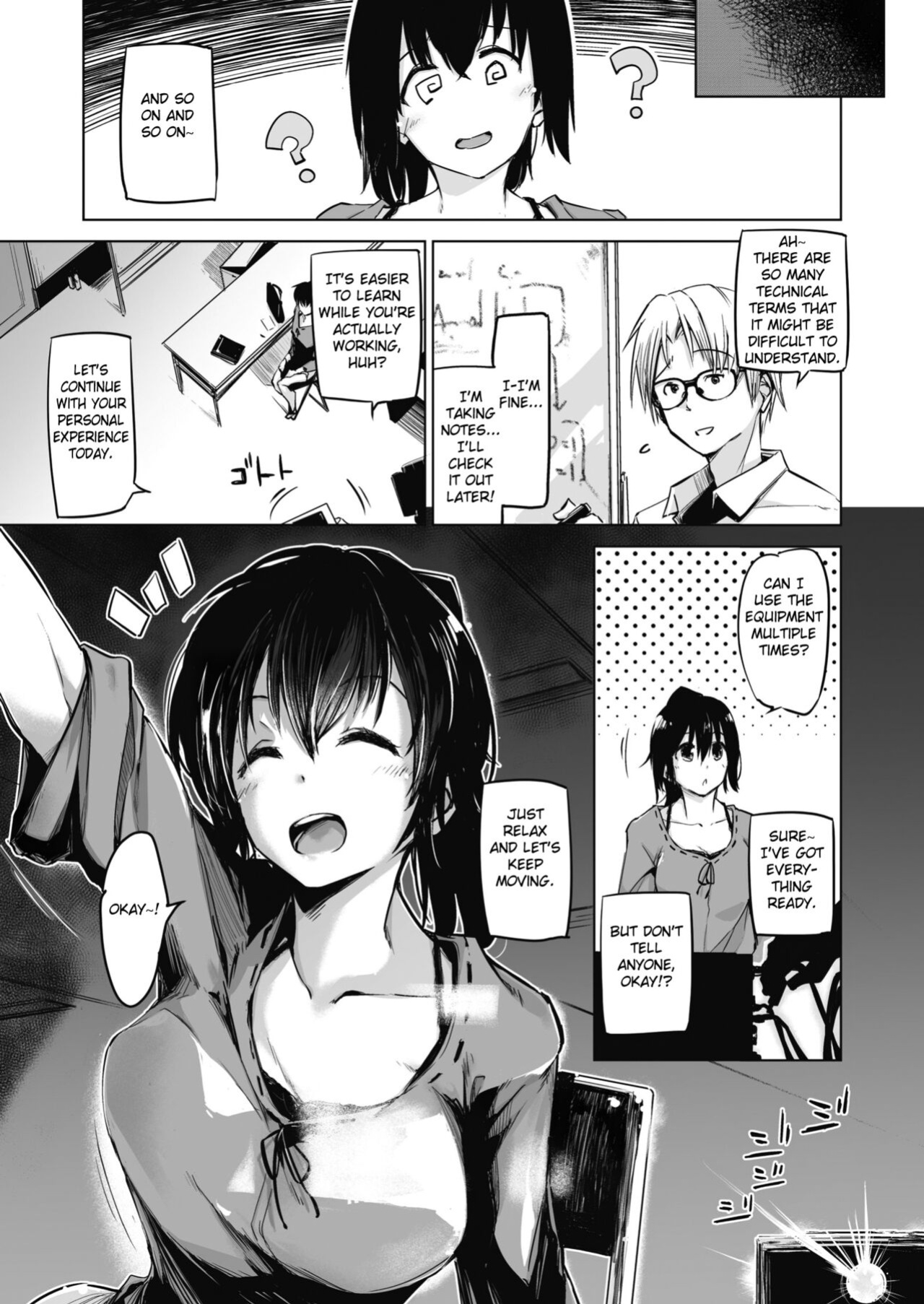 [Shijokko] Sennou Sareru dake no Kantan na Oshigoto desu - It's just an easy job to be brainwashed. Ch. 1-5 [Fated Circle]