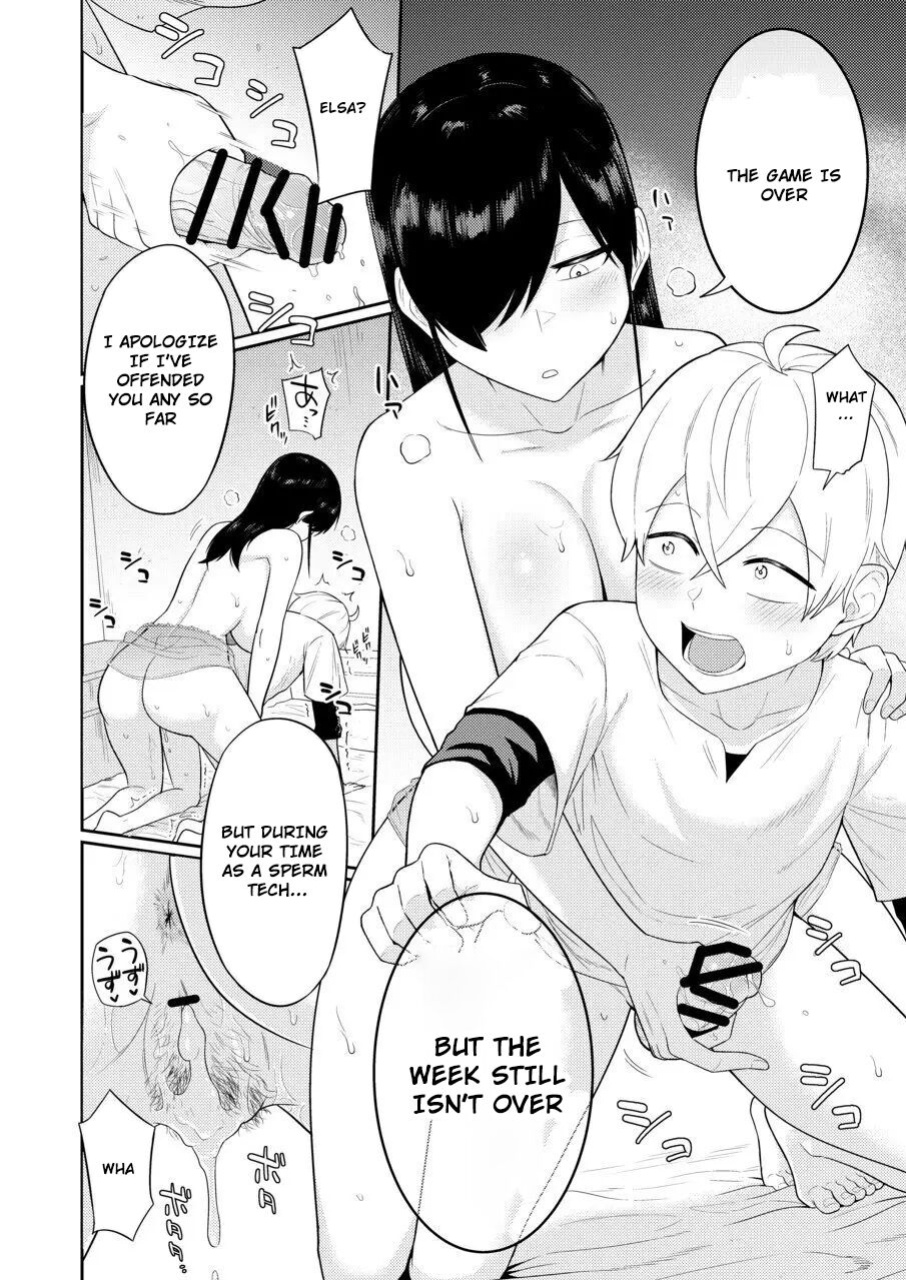 [Makosho Doujin (Makosho)] Shaseijutsushi to Shoufu no Hanashi | The Story of the Ejaculator and the Prostitute [MTL]