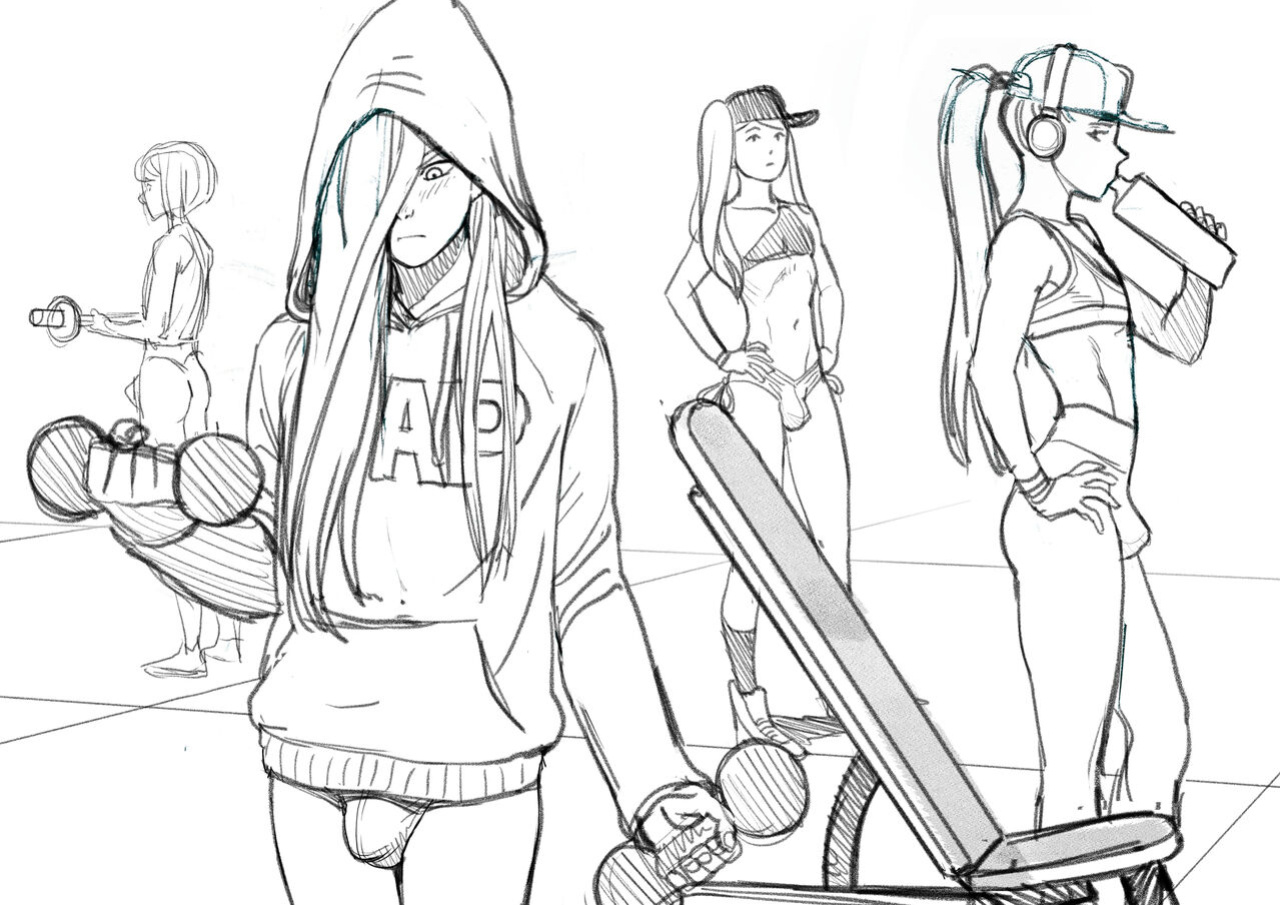[Teku] Gym Slut Taylor