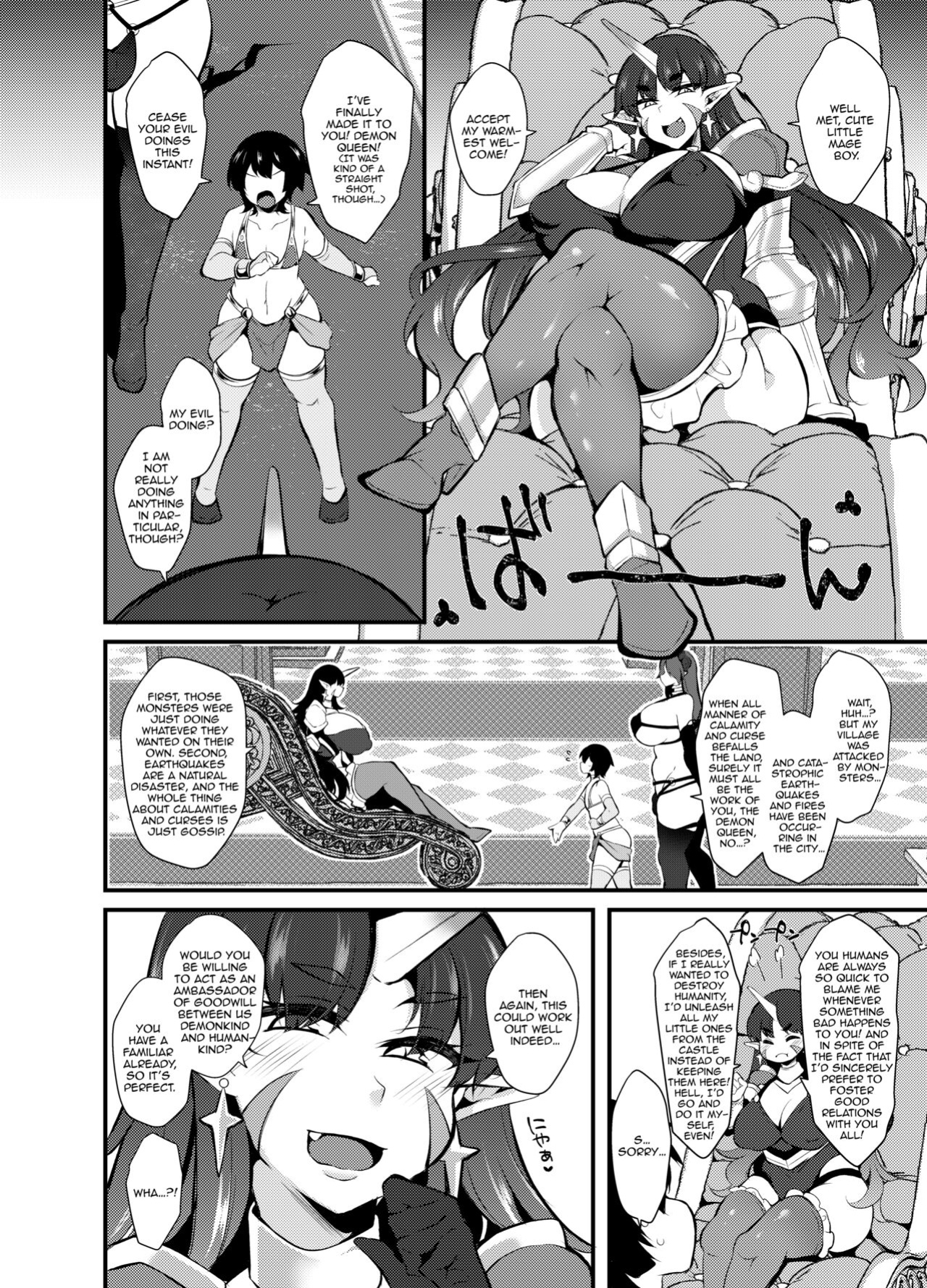 [Kimagure na Bakeneko (Jenigata)] Party o Oidasareta Mahoutsukai no Boku ga Shoukan Mahou o Shuutoku Shite Saikyou (Mecha Ero) Inma to Keiyaku Shita node Koko kara Okasarete Tsuyoku Naru [FemdomScans]