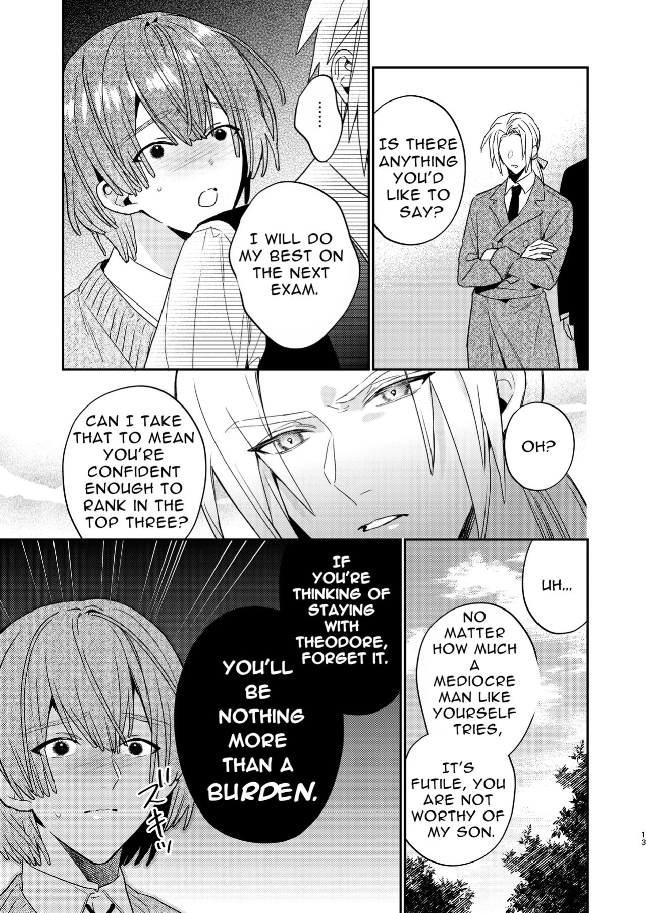 [niwaniwa (Oova Akiru)] Tensei Mob wa BL-gee no Sekai de Hamerare Kouryakusaremashita!? 3 | Sex with the Love Interest! But I'm an NPC! 3 [Bean Works]