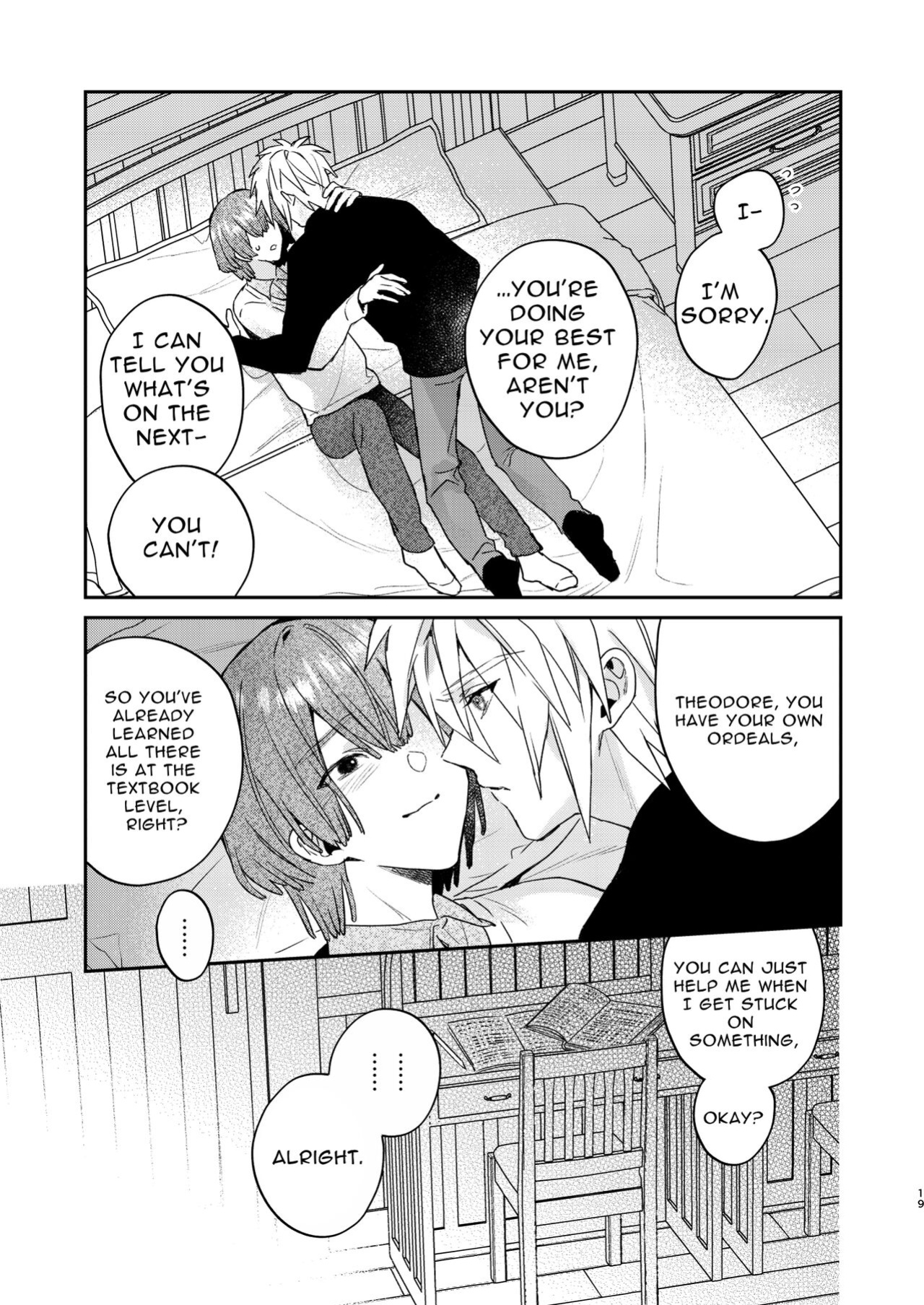 [niwaniwa (Oova Akiru)] Tensei Mob wa BL-gee no Sekai de Hamerare Kouryakusaremashita!? 3 | Sex with the Love Interest! But I'm an NPC! 3 [Bean Works]