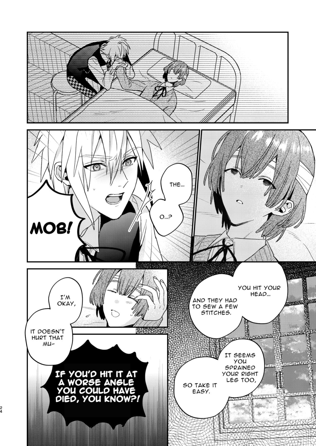 [niwaniwa (Oova Akiru)] Tensei Mob wa BL-gee no Sekai de Hamerare Kouryakusaremashita!? 3 | Sex with the Love Interest! But I'm an NPC! 3 [Bean Works]