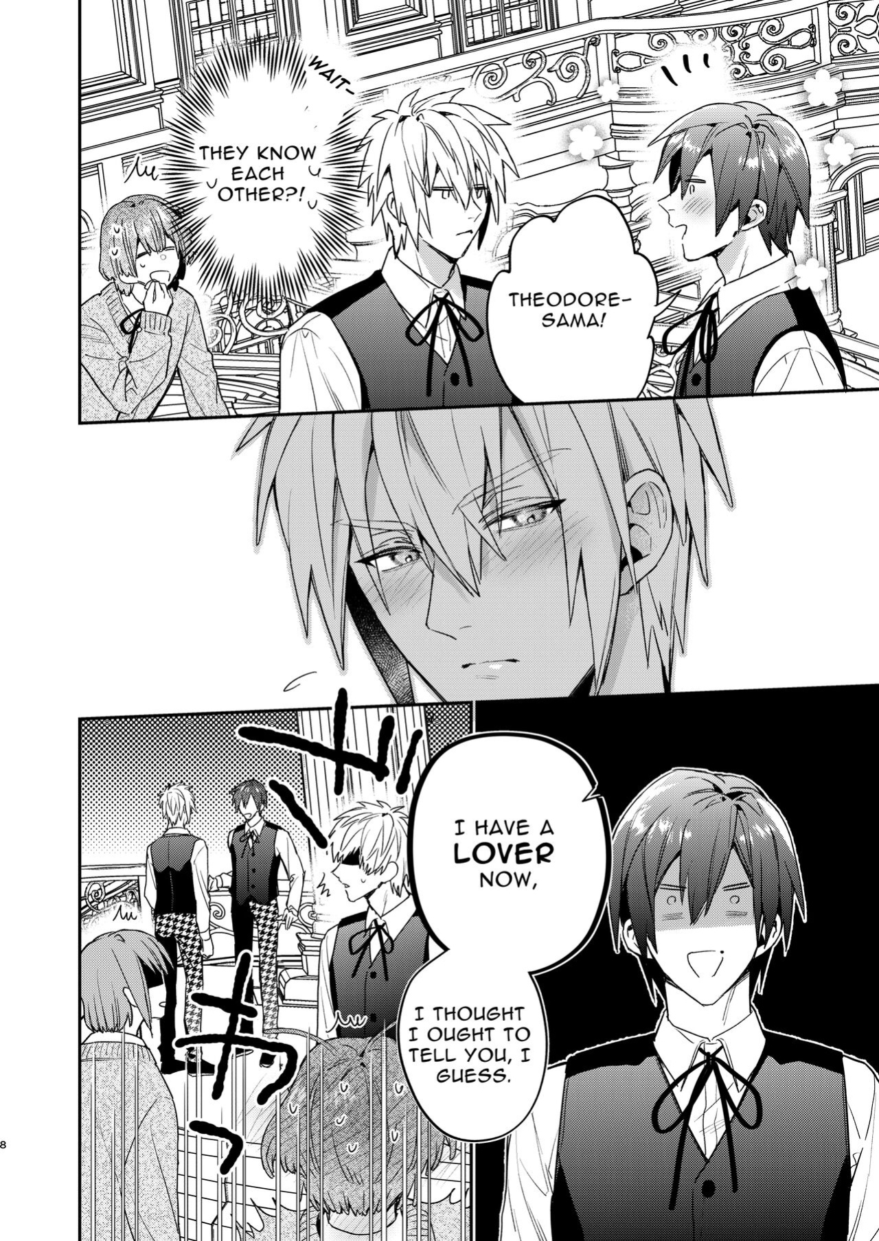 [niwaniwa (Oova Akiru)] Tensei Mob wa BL-gee no Sekai de Hamerare Kouryakusaremashita!? 2 | Sex with the Love Interest! But I'm an NPC! 2 [Bean Works]