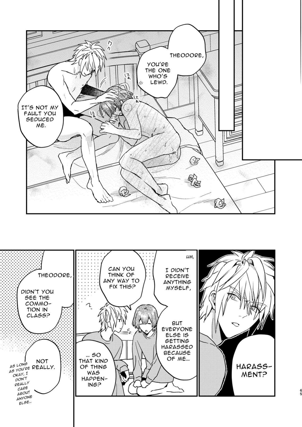[niwaniwa (Oova Akiru)] Tensei Mob wa BL-gee no Sekai de Hamerare Kouryakusaremashita!? 2 | Sex with the Love Interest! But I'm an NPC! 2 [Bean Works]
