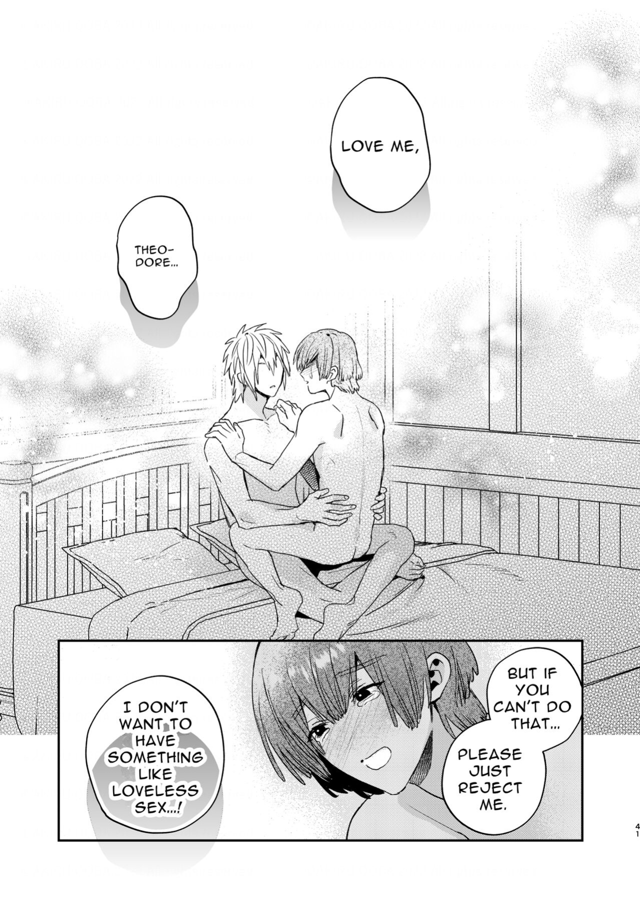 [niwaniwa (Oova Akiru)] Tensei Mob wa BL-gee no Sekai de Hamerare Kouryakusaremashita!? | Sex with the Love Interest! But I'm an NPC! 1