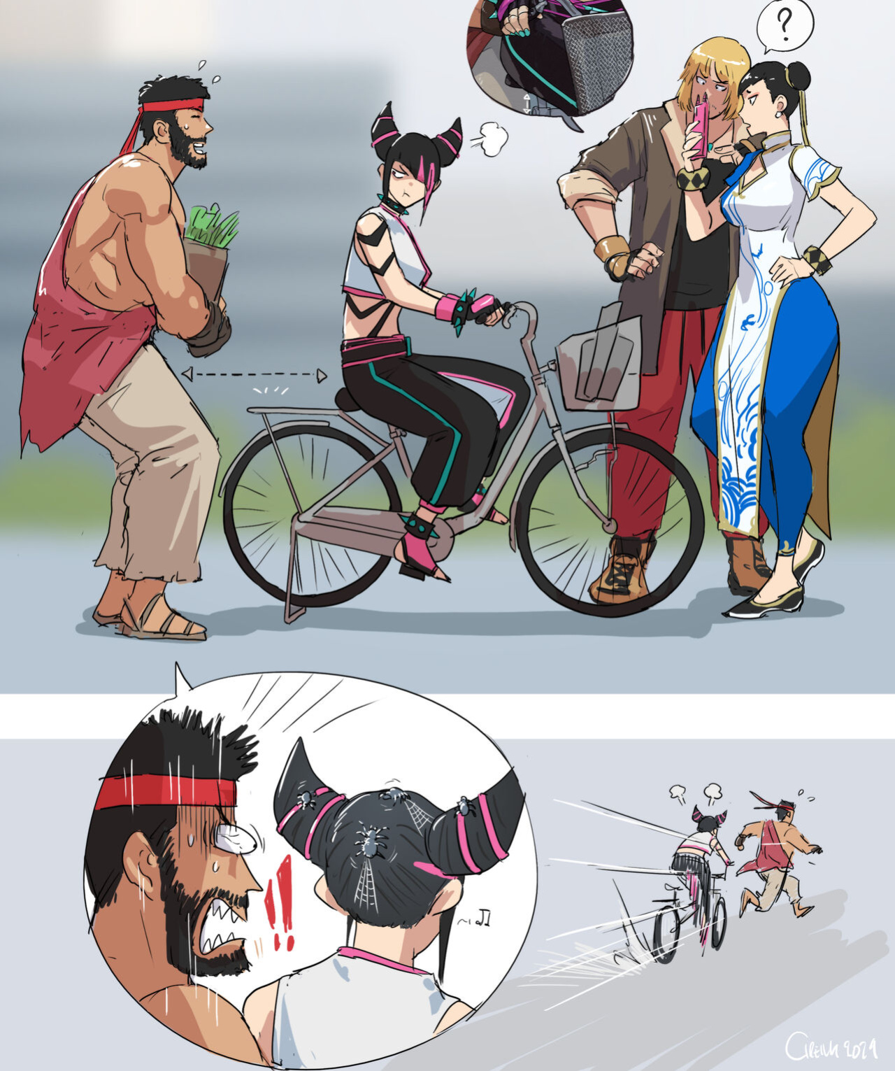 [CirenK] Juri Han & Ryu (Street Fighter 6)