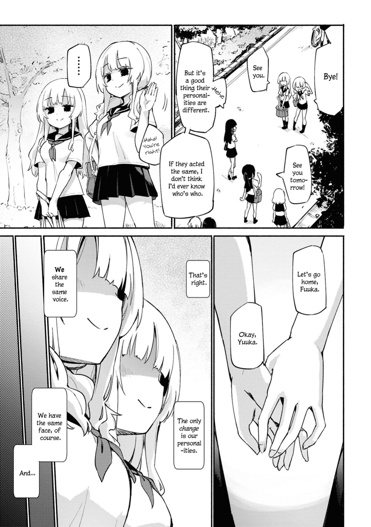 [Homura Subaru] Kagamiawase | Mirror Image (SM Yuri Echi Anthology)