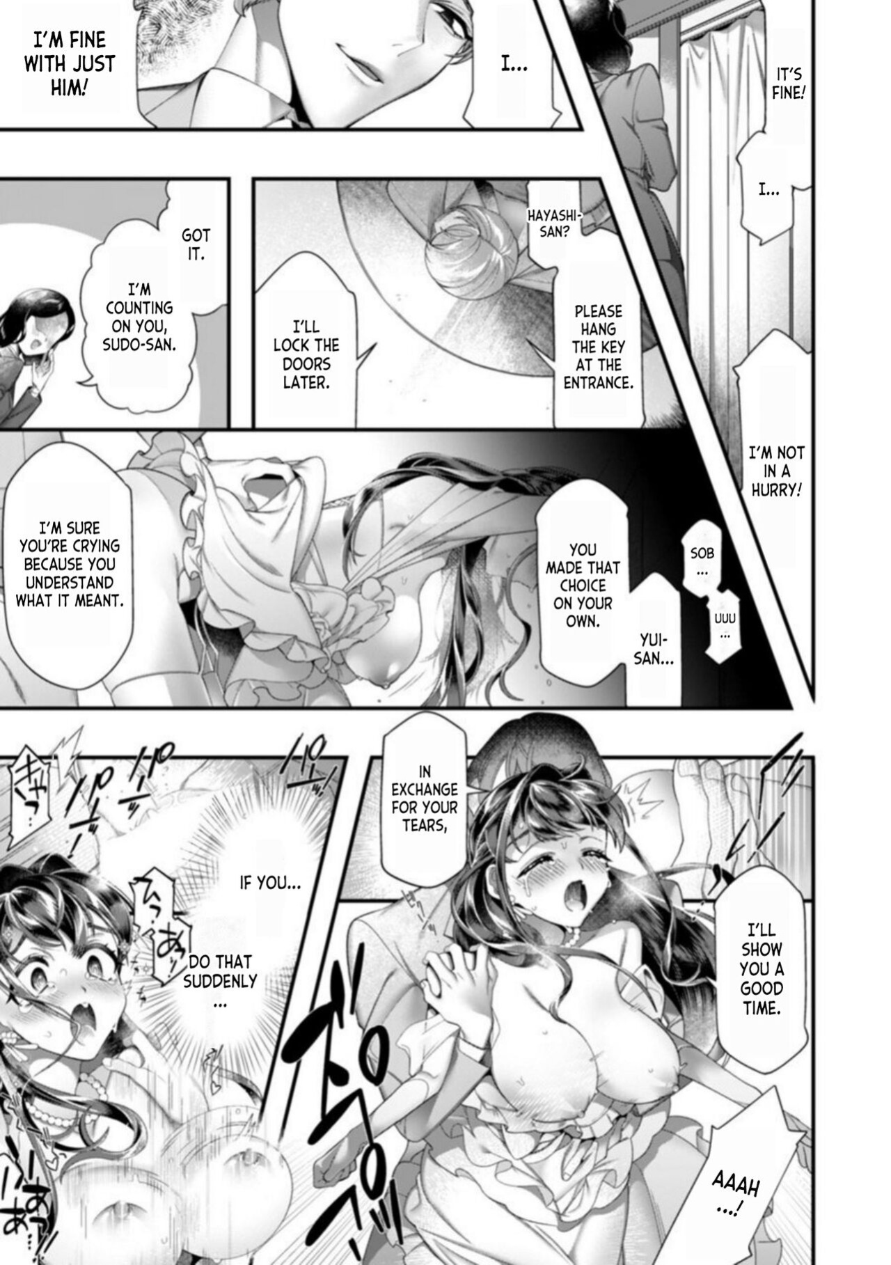 [Nichi Ryū / Hikaru] Dame, Sore Ijou Fukaku Irenaide! Kekkon Shikijou de Otto no Yuujin to Fudoui SEX 1 [desudesu]