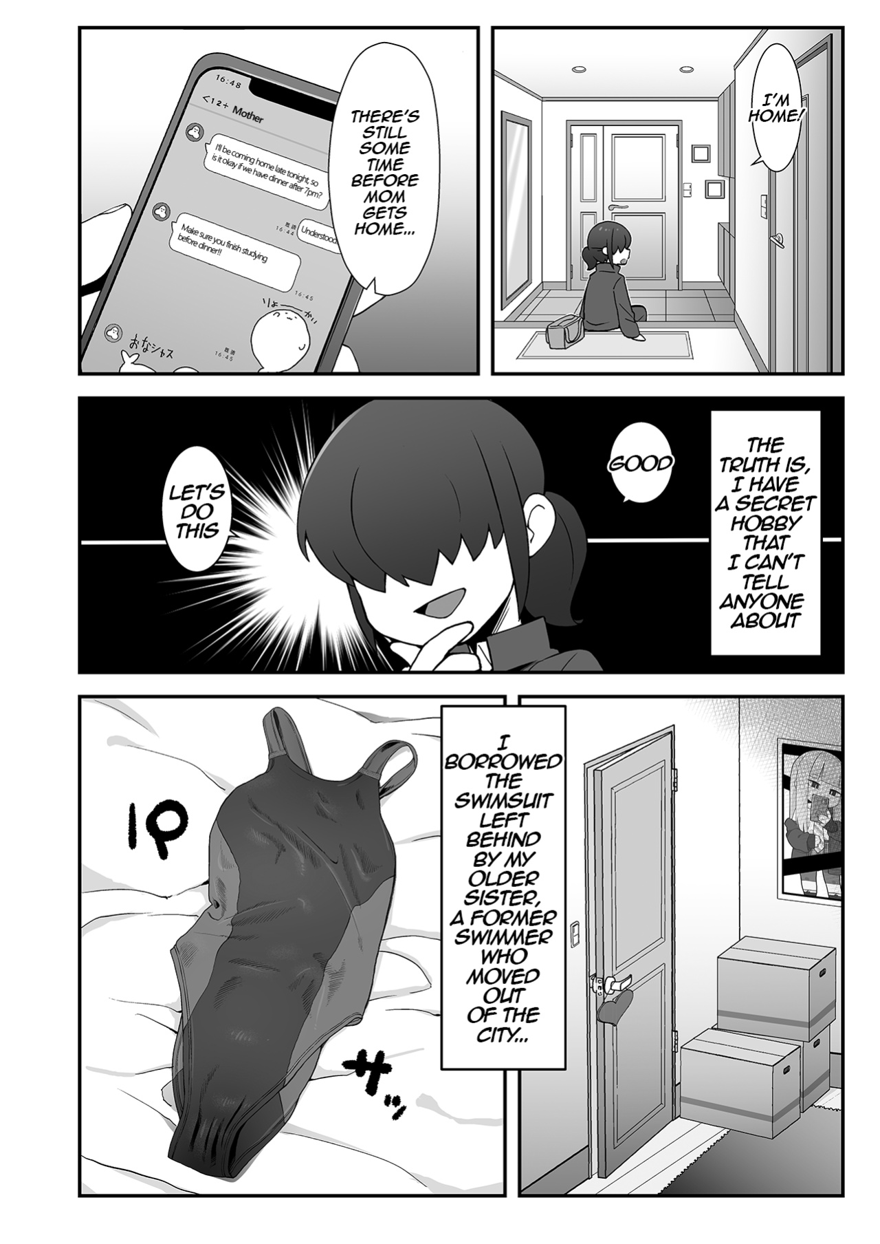 [Black Vinegar (Salsiccia Makino)] Shinyuu ni Jidori Okucchatta!! | I Sent a Selfie to My Best Friend!! [Konazumi]