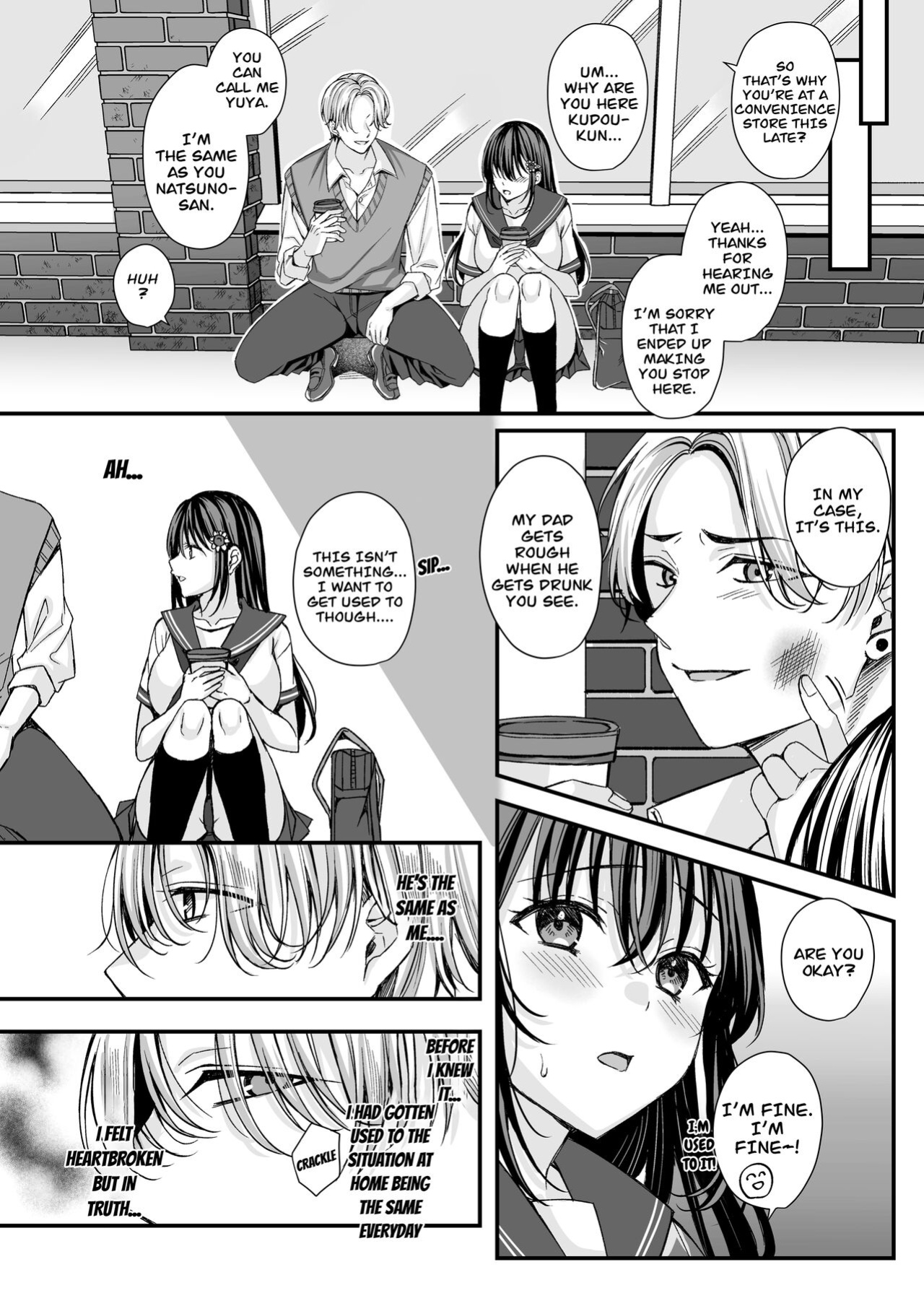 [JK-Pasta (Kurata Muto)] Rakuyou wo Ou Himawari -Netorare Ochita Boku no Kanojo- [CarlJPTL]