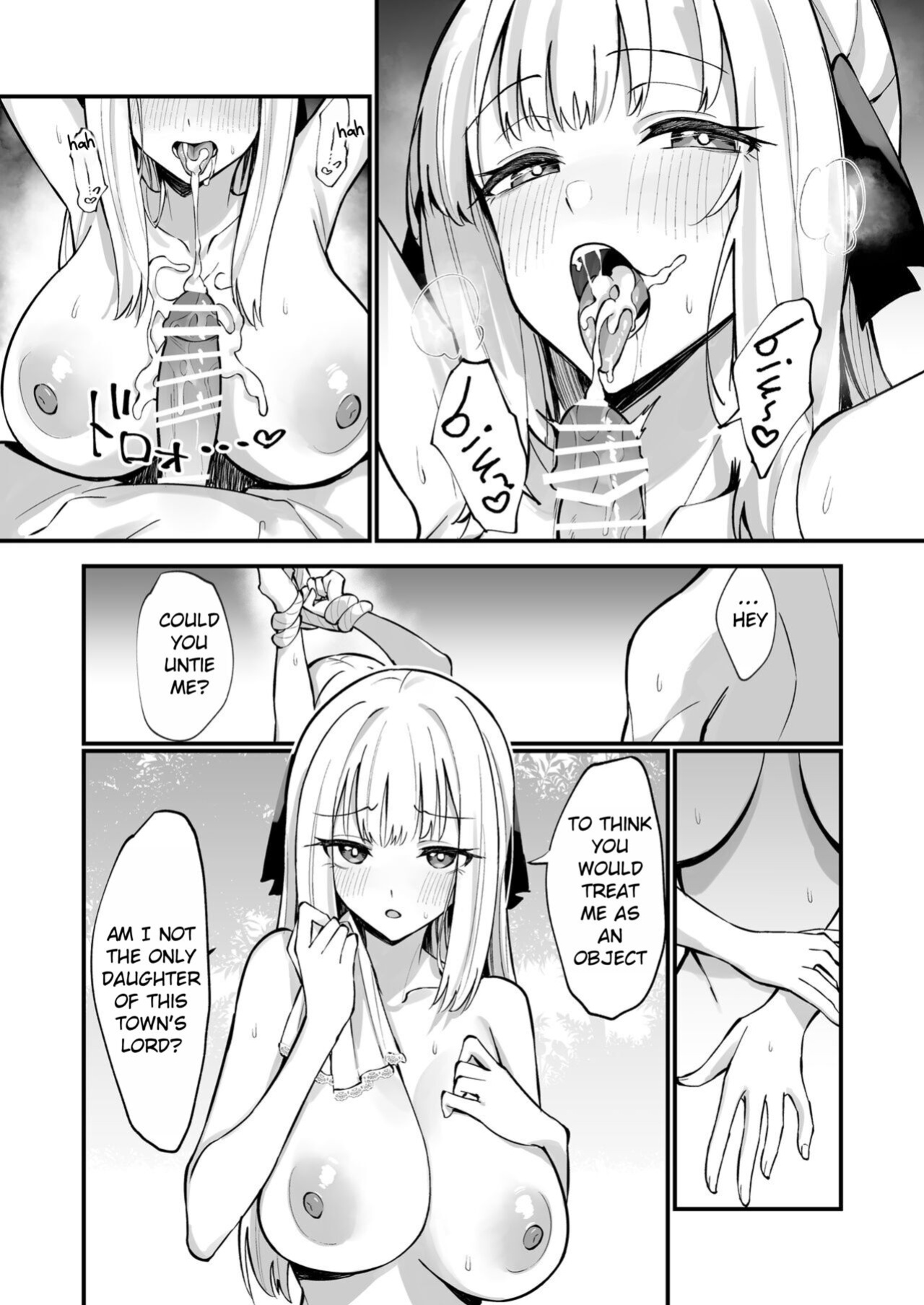 [Unahouse (Unacchi)] Ojousama Kanzen Haiboku.~Taisetsu ni Sodaterareta Kizoku Musume ga Jibun kara Shomin Ochinpo Onedari Surumade~ [Rei Scans]