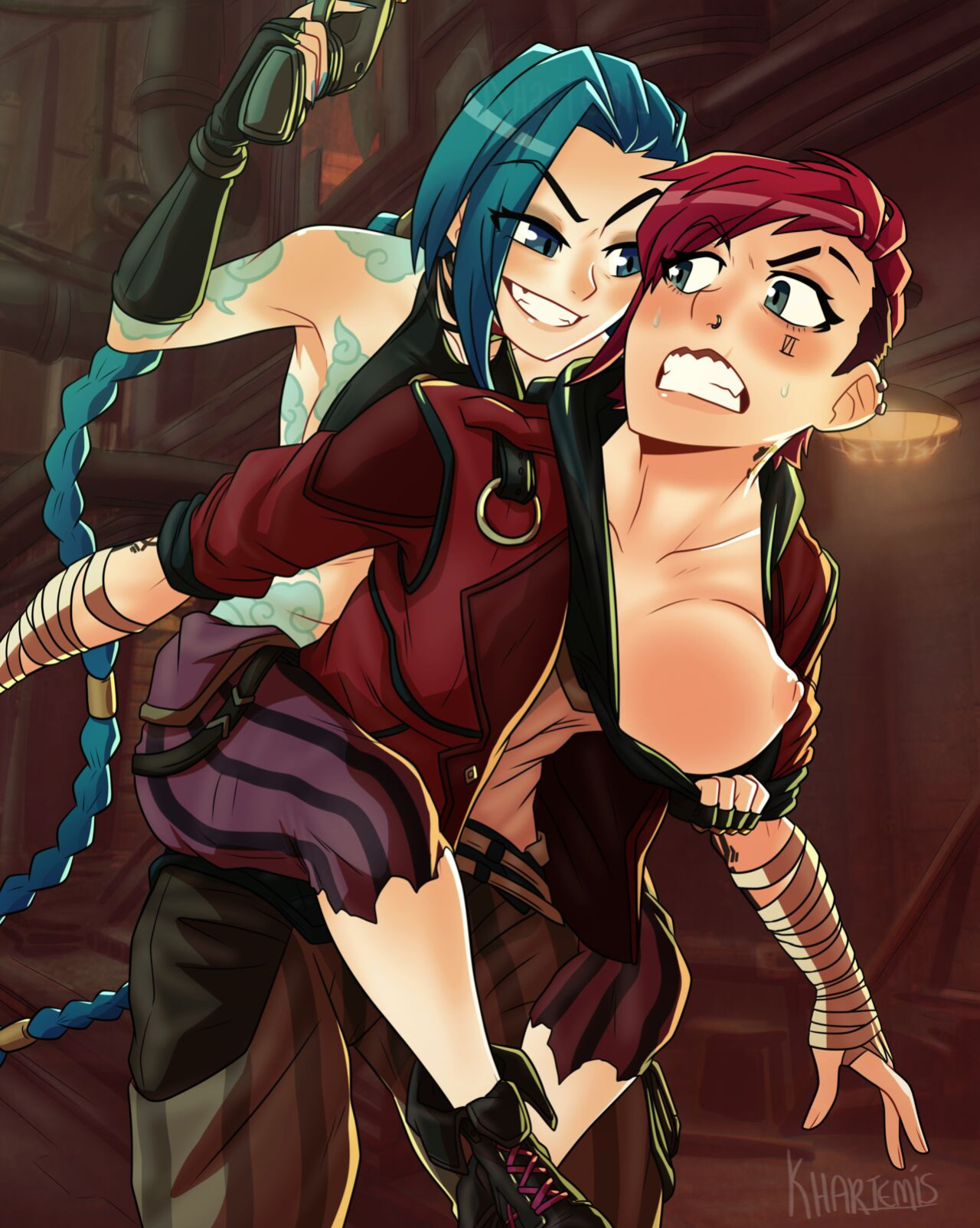 [Khartemis] Jinx & Vi (League of Legends)